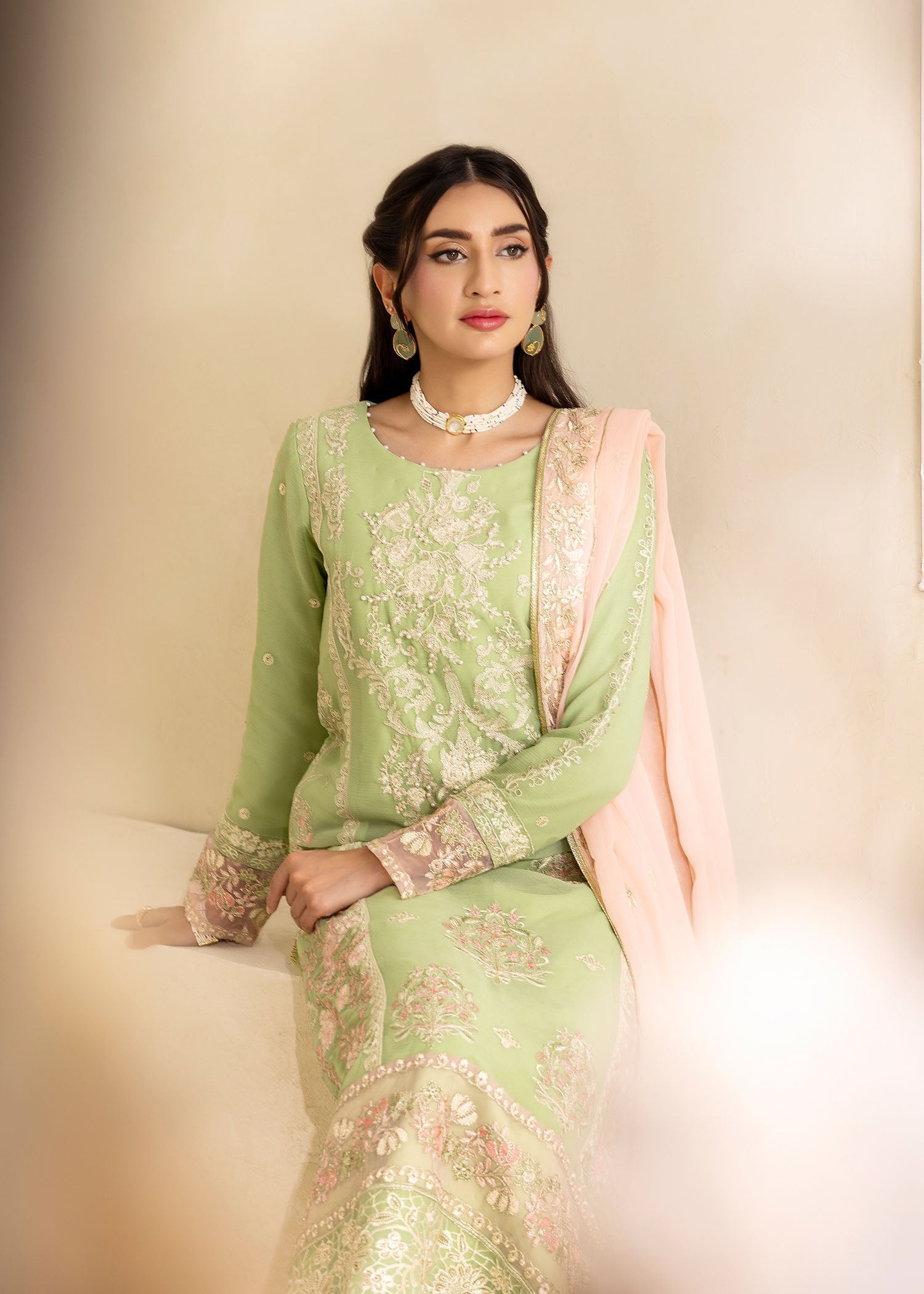 Kanwal Zainab MINT BLOSSOM Women 3pcs