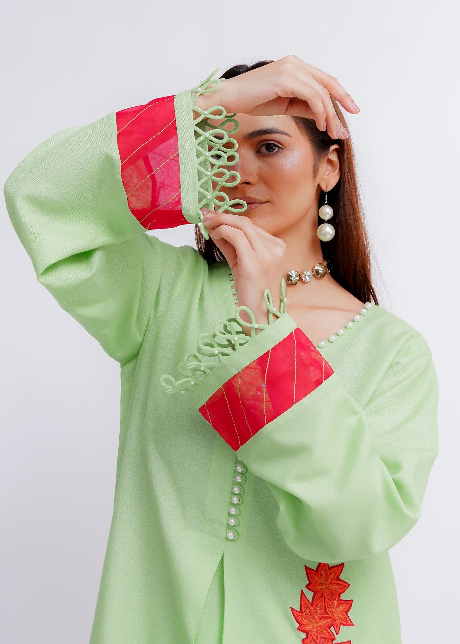 Fozia Khalid Hevin Women 2pcs