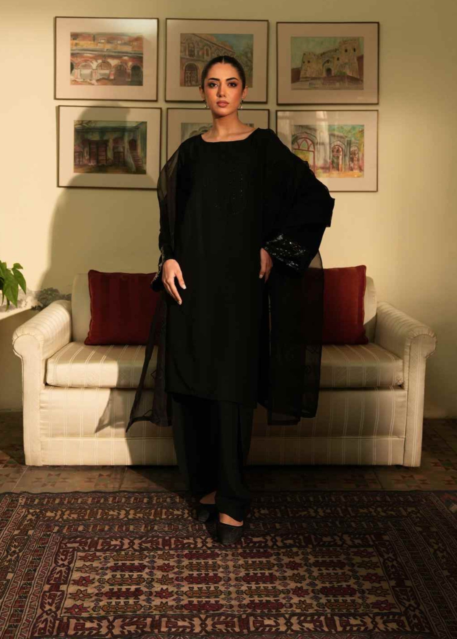 Narvan Classic Black () Women 3pcs