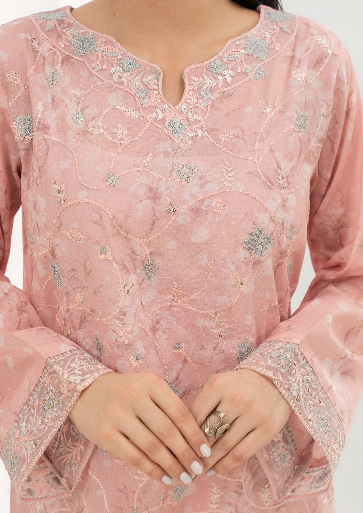 Alfatah Pret Printed Lawn with Embroidery GULZAAR S25 0005 Women 2pcs