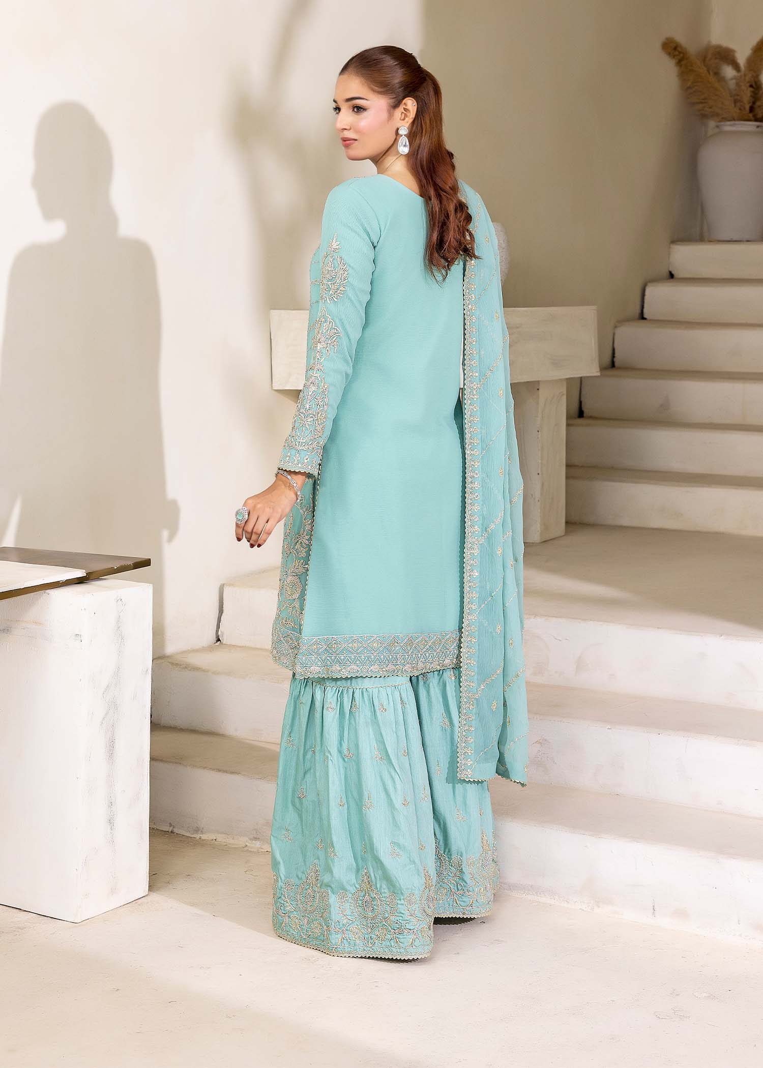 Kanwal Zainab AQUA ELEGANCE Women 3pcs