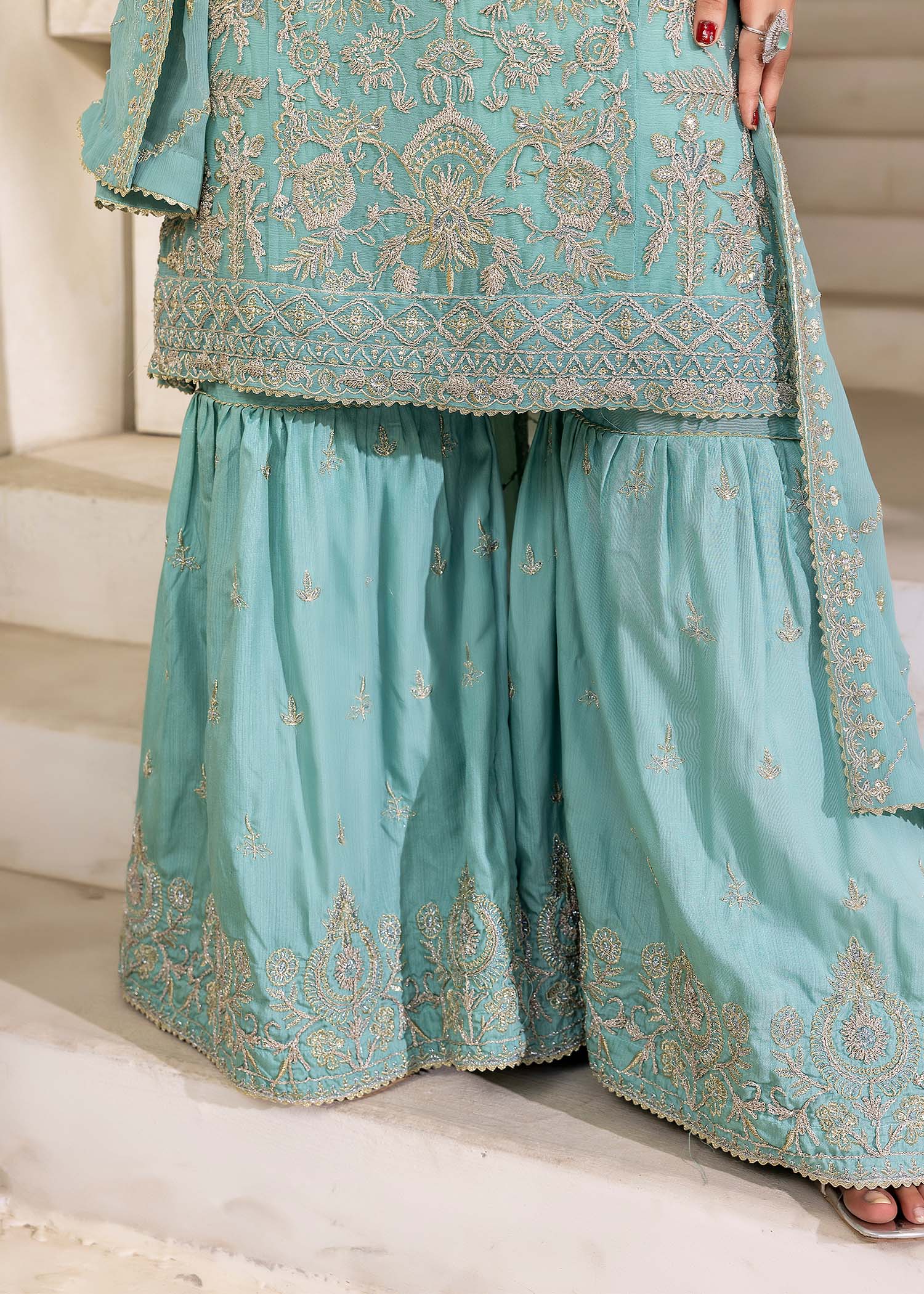 Kanwal Zainab AQUA ELEGANCE Women 3pcs