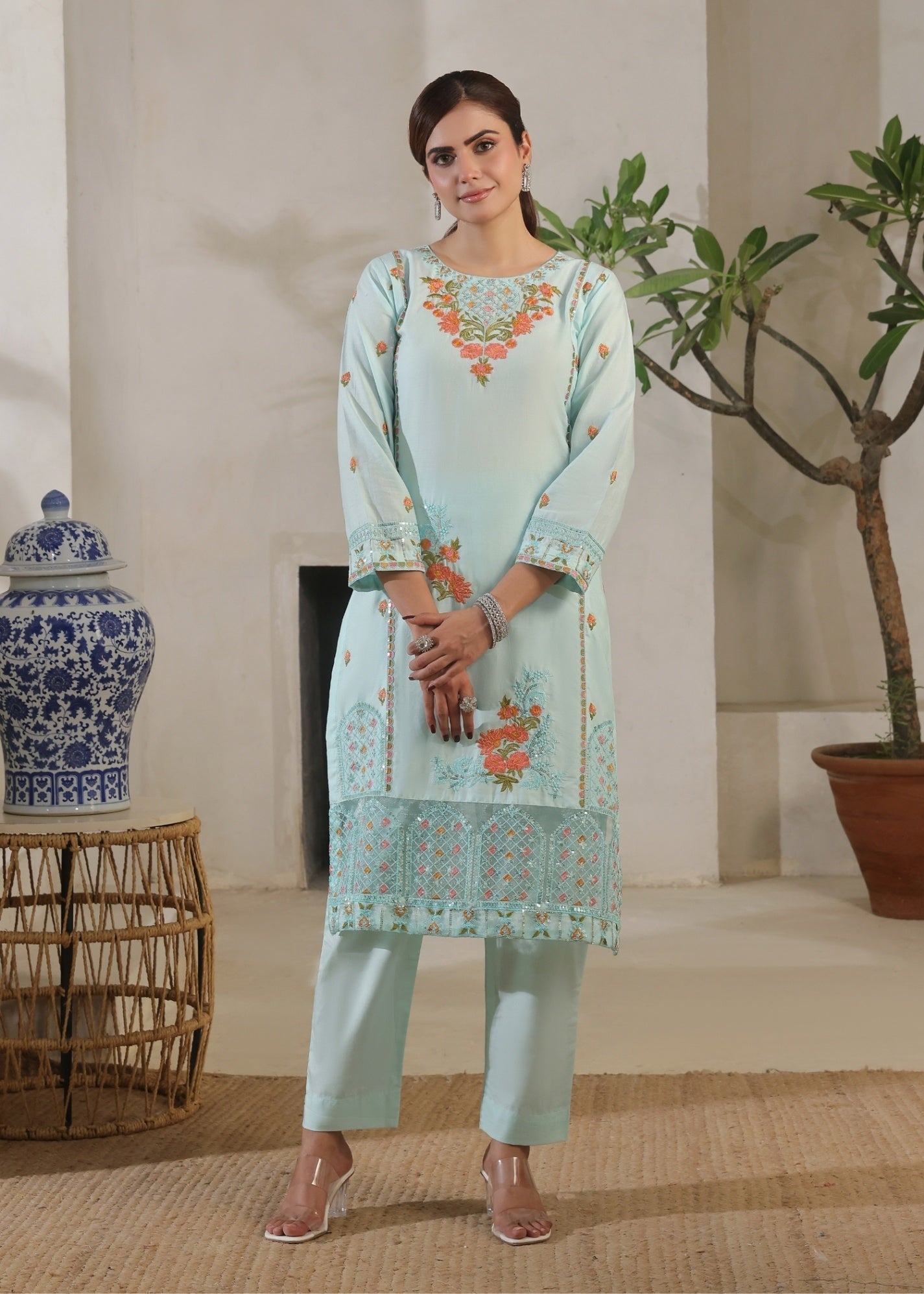 Ayra Pret Kali ice Blue Women 2pcs