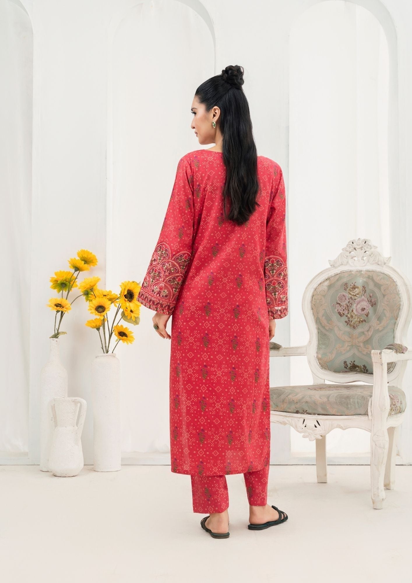 Alfatah Pret Printed Lawn with Embroidery GULZAAR S25 0004 Women 2pcs