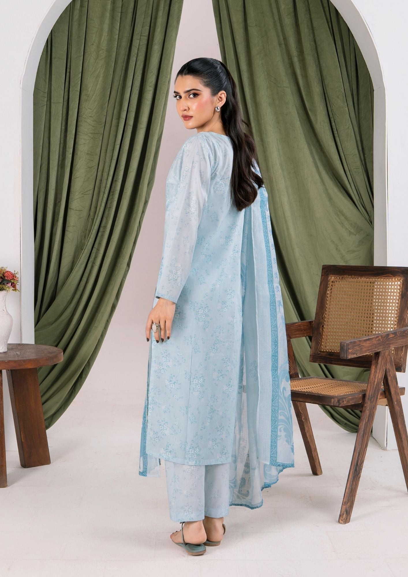 Alfatah Pret Printed Lawn with Embroidery RANAAI S25 0003 Women 3pcs