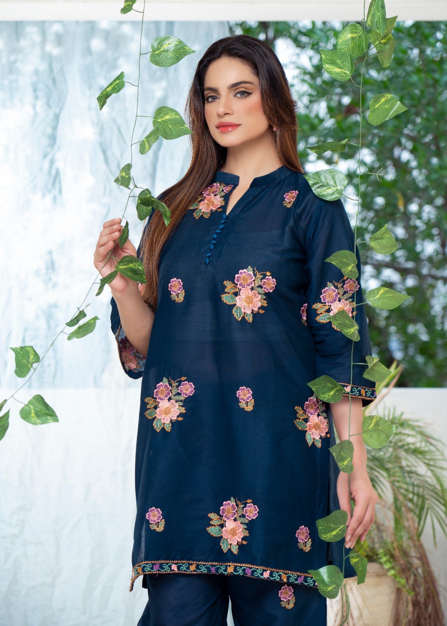 Afsarah Azrak Women 2pcs