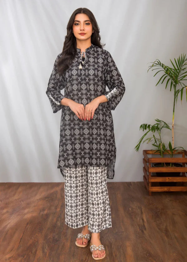 Ochre Swiss Lawn Digital Printed Suit SOLP 18 Women 2pcs