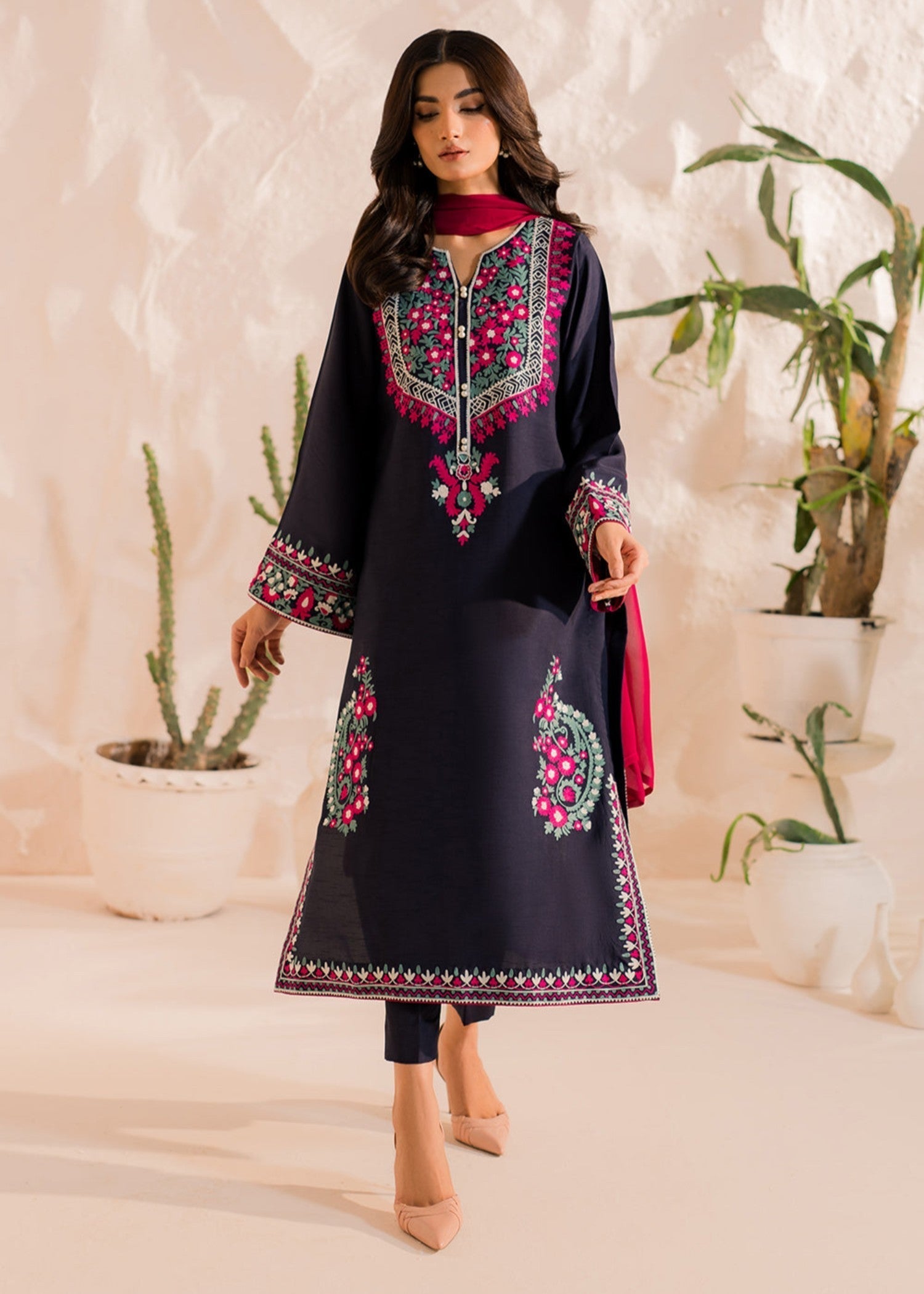 Tawakal Closet MULTI NAVY Women 3pcs