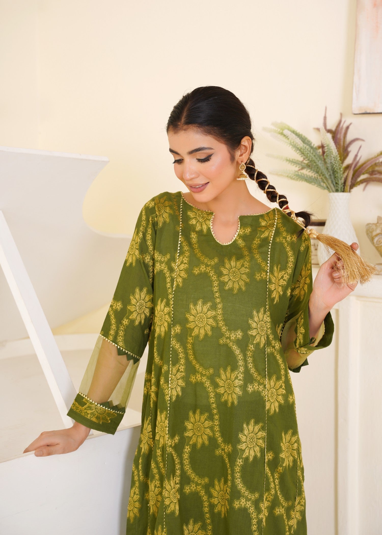 Tosheeza Saith jacquarad Women 2pcs