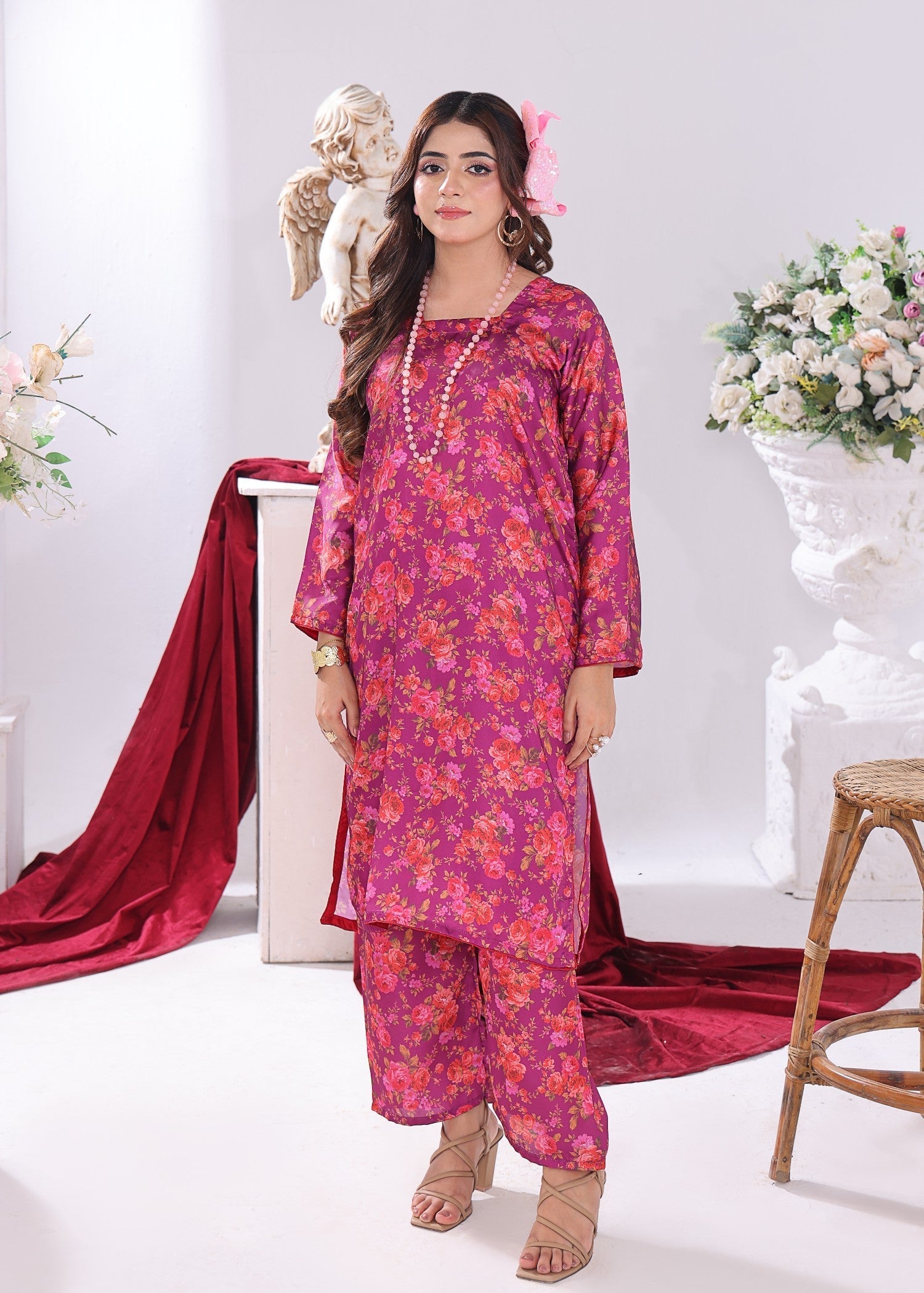 Polawn Basics PB CHARMEUSE SILK 105 | PRET COLLECTION Women 2pcs