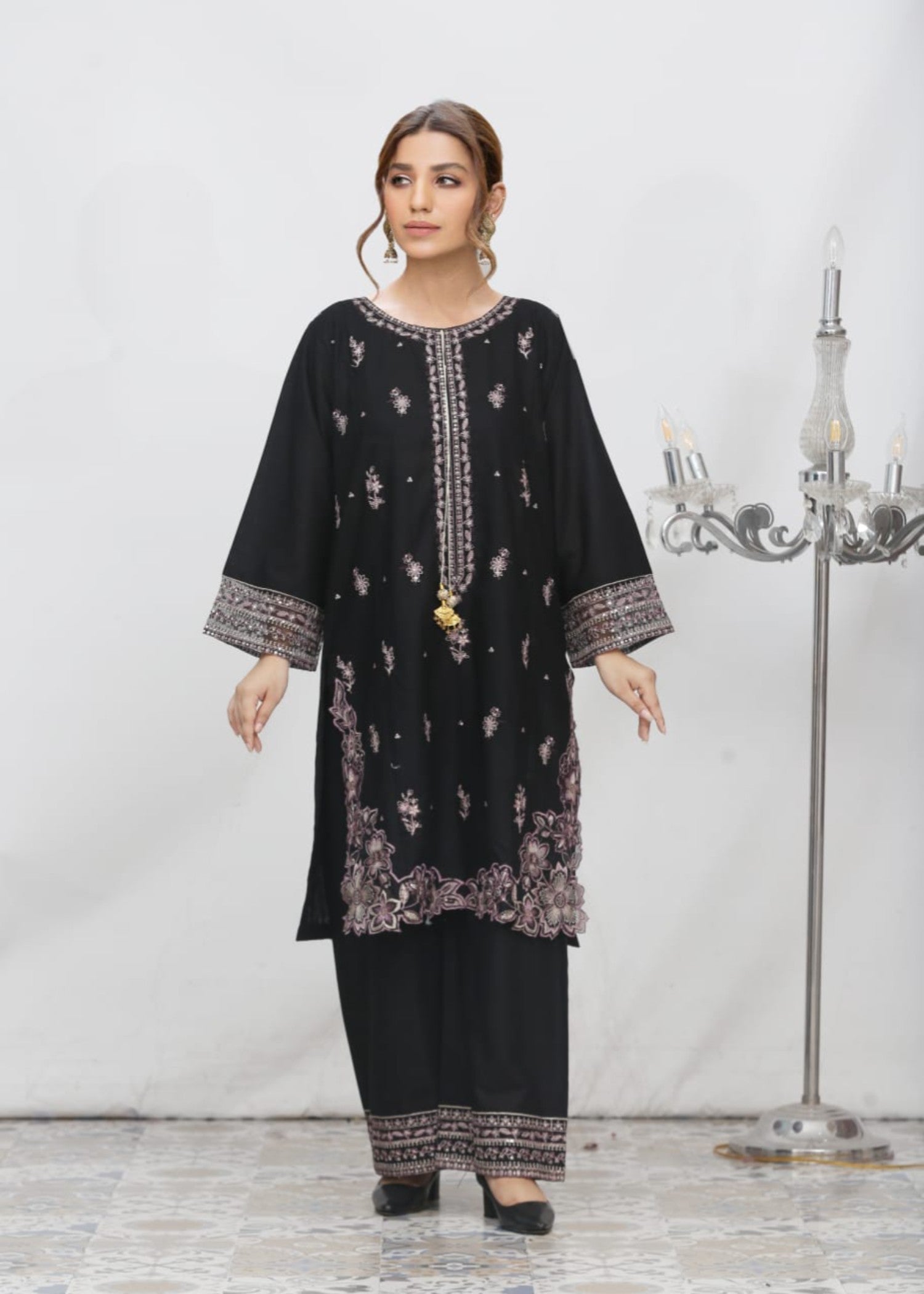 Esha Sehgal Studio Women Formal Dresses Black Ready to wear Women 2pcs