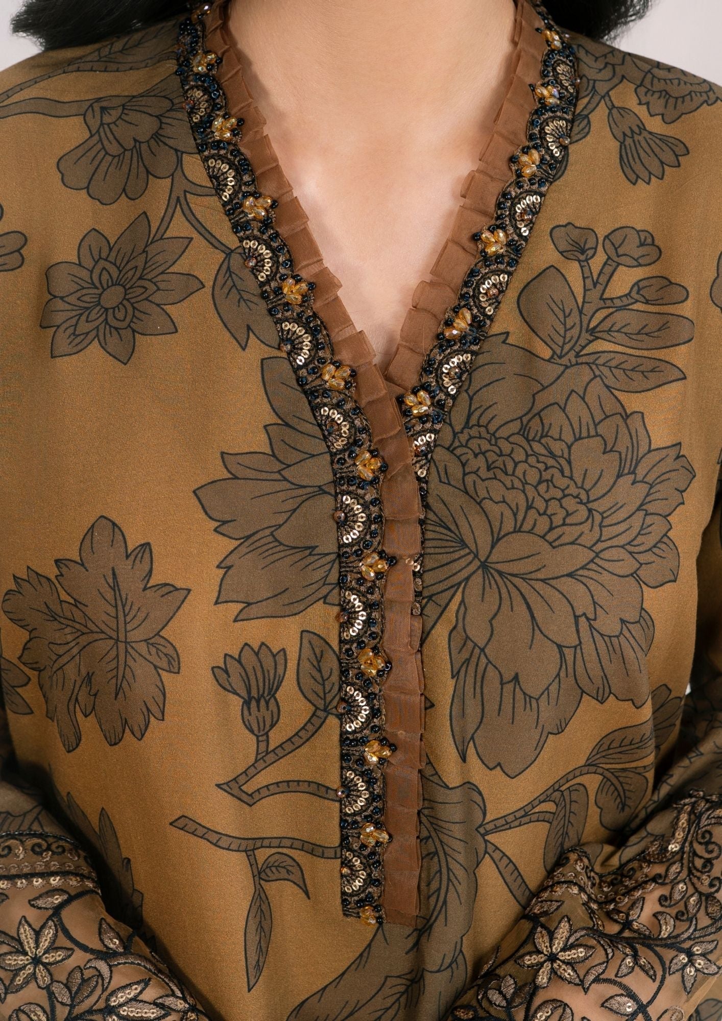 Alfatah Pret Printed Lawn with Embroidery RANAAI S25 0009 Women 3pcs