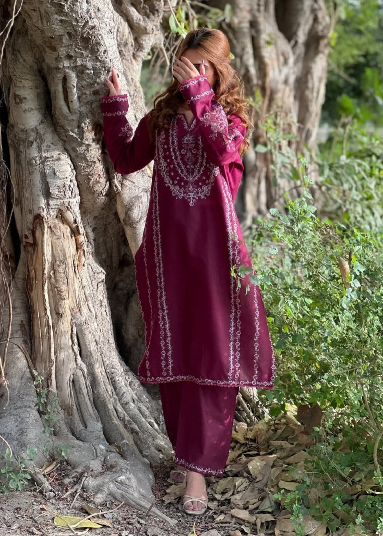 Tehzeeb Libas ZEENAT EMBROIDERED Women 2pcs