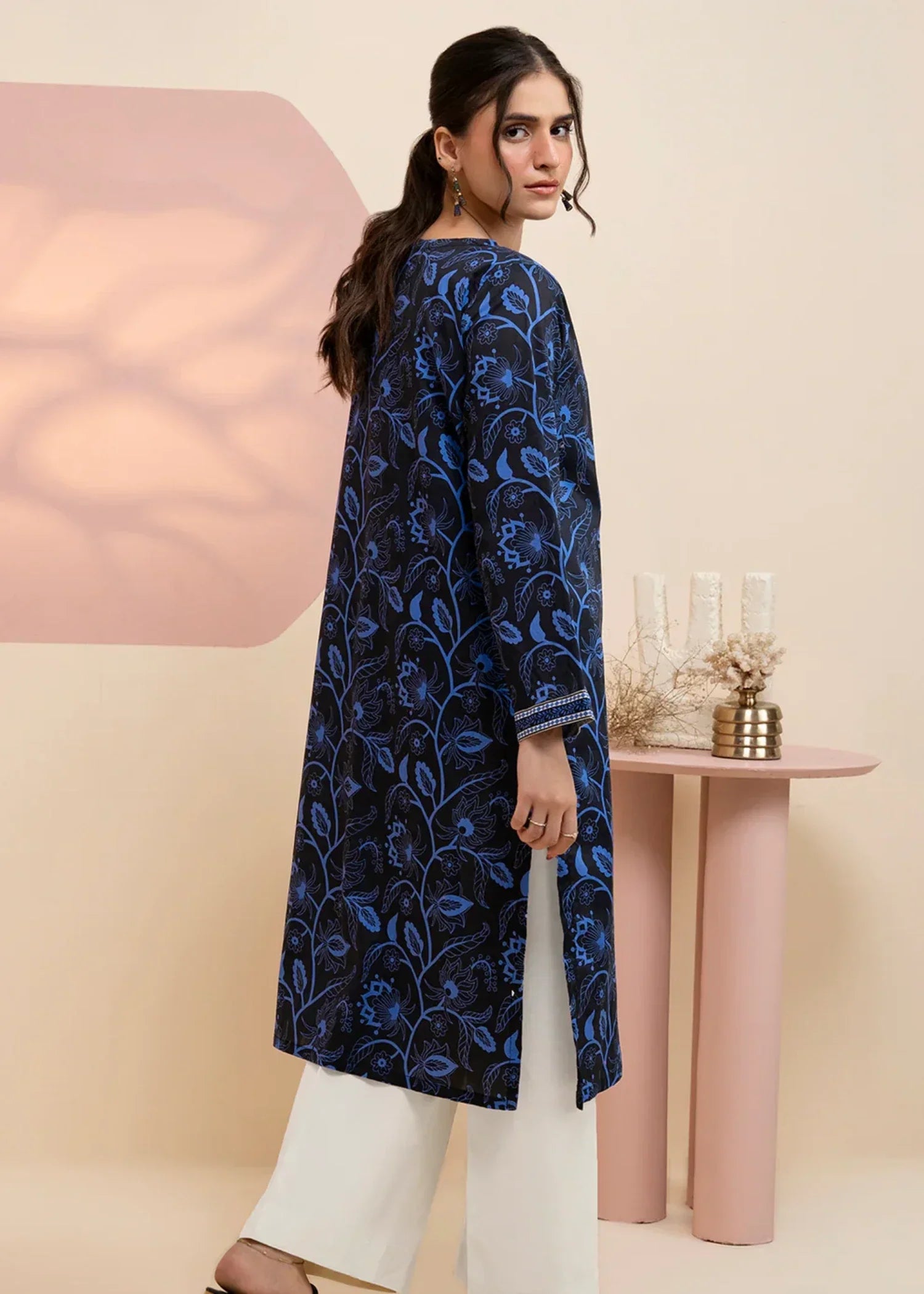 Zellbury WPS2511994 Navy Blue Women 1pcs