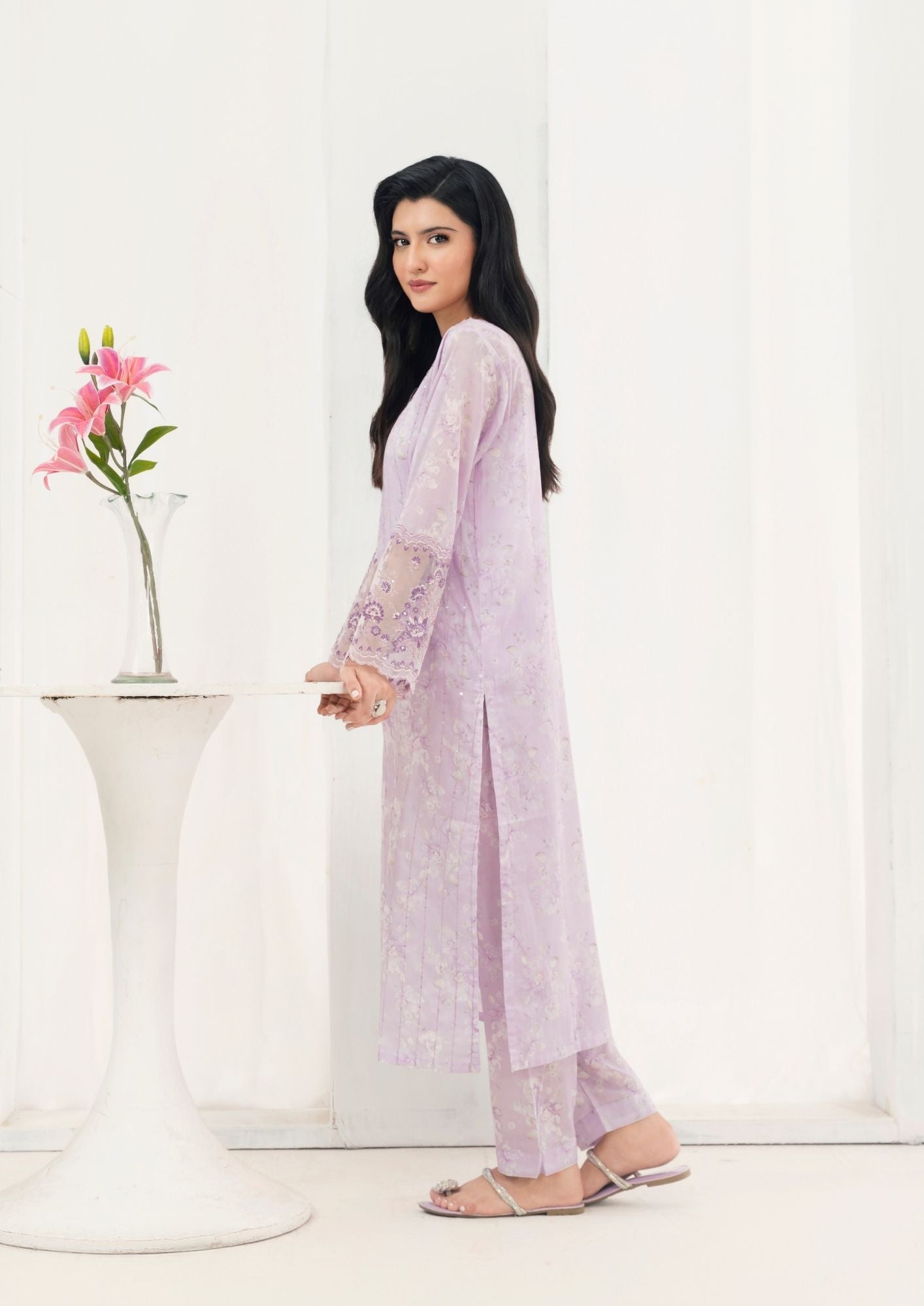 Alfatah Pret Printed Lawn with Embroidery GULZAAR S25 0003 Women 2pcs