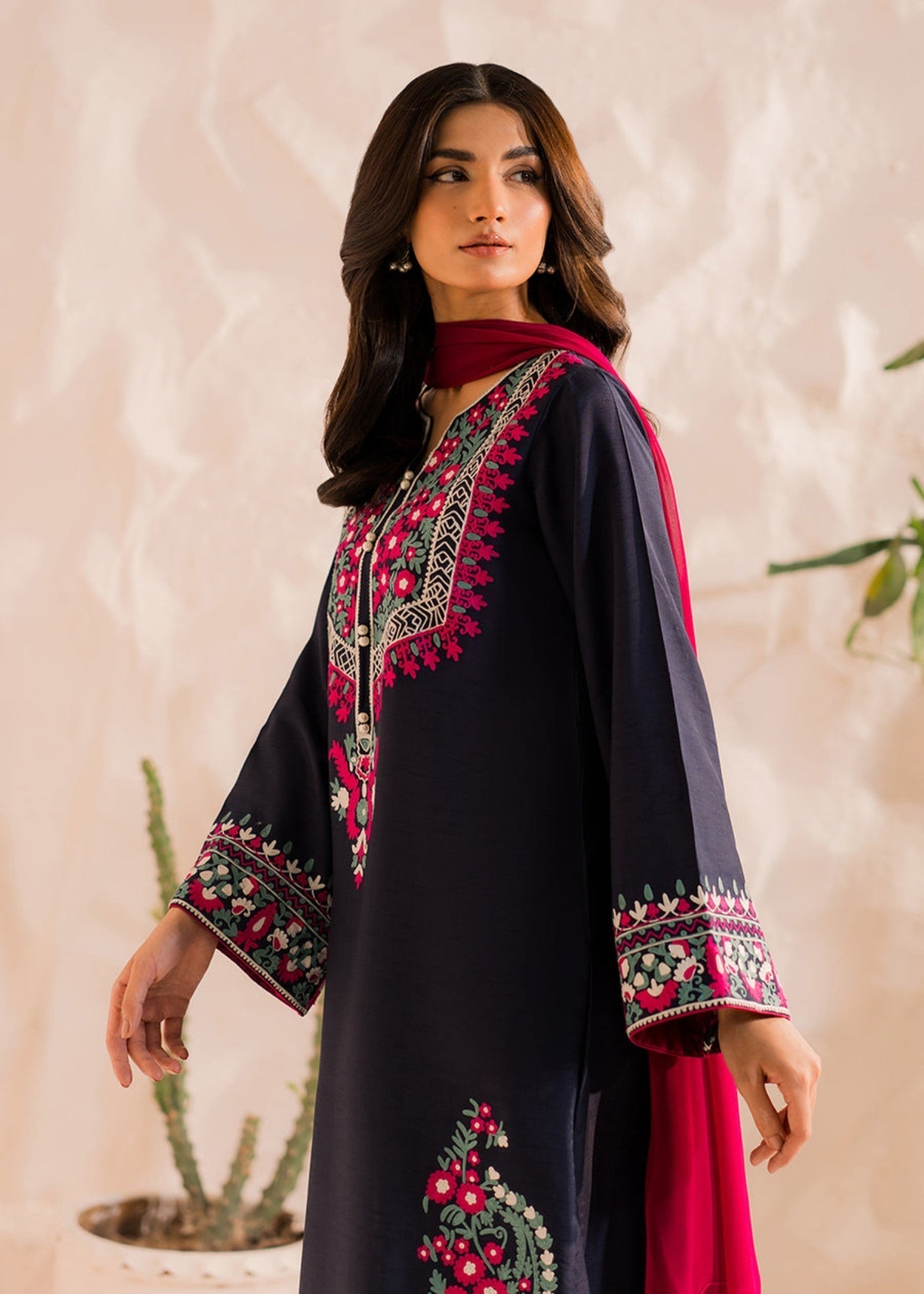 Libas Thread Rani long Women 3pcs