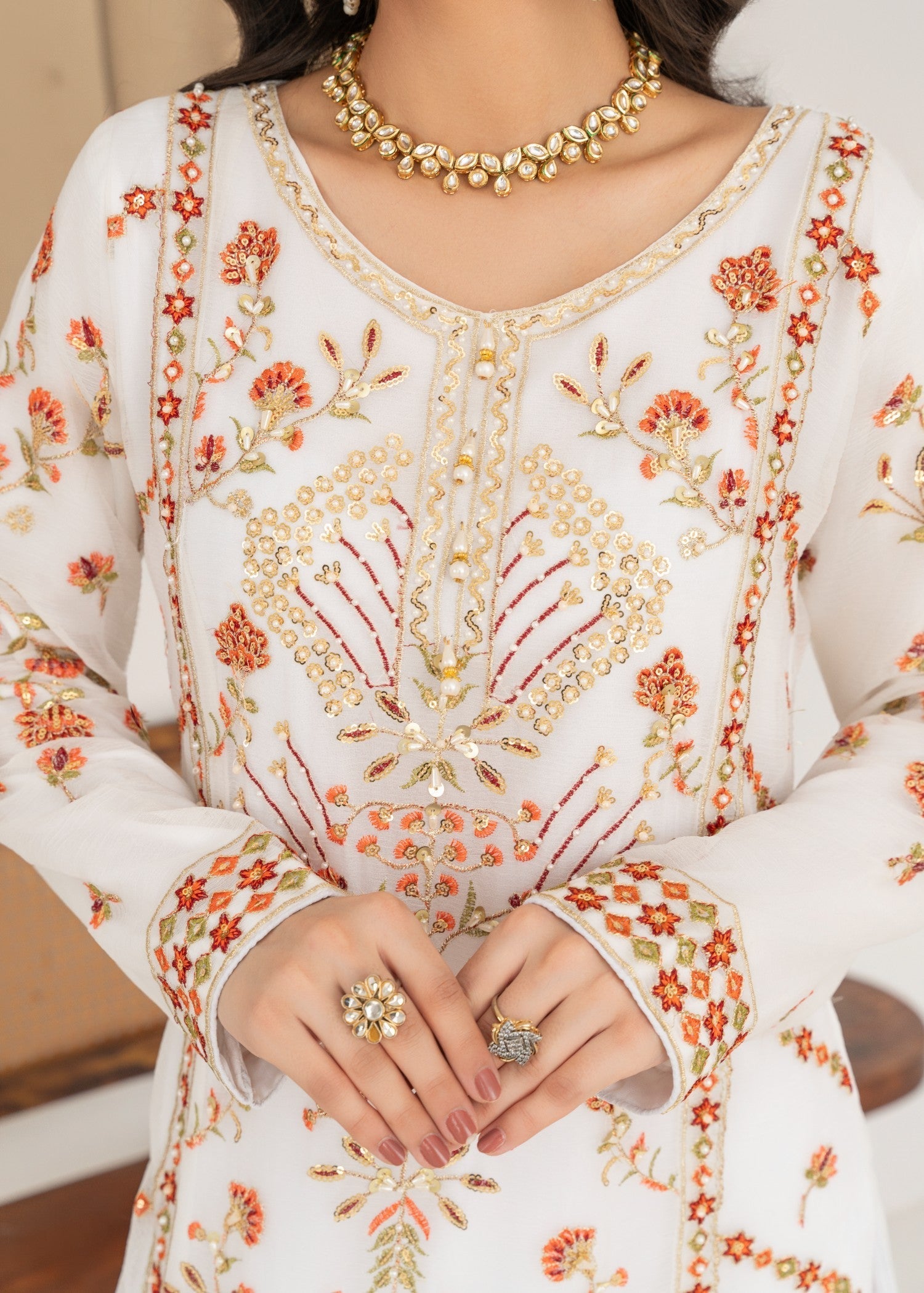 Qasim Anwer By Chandni Bridals FARAH Women 3pcs