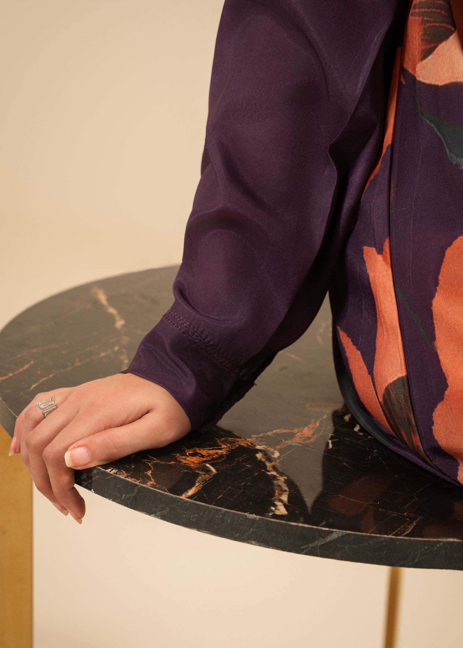 Akhrot Clothing Mulberry Flora Women 2pcs