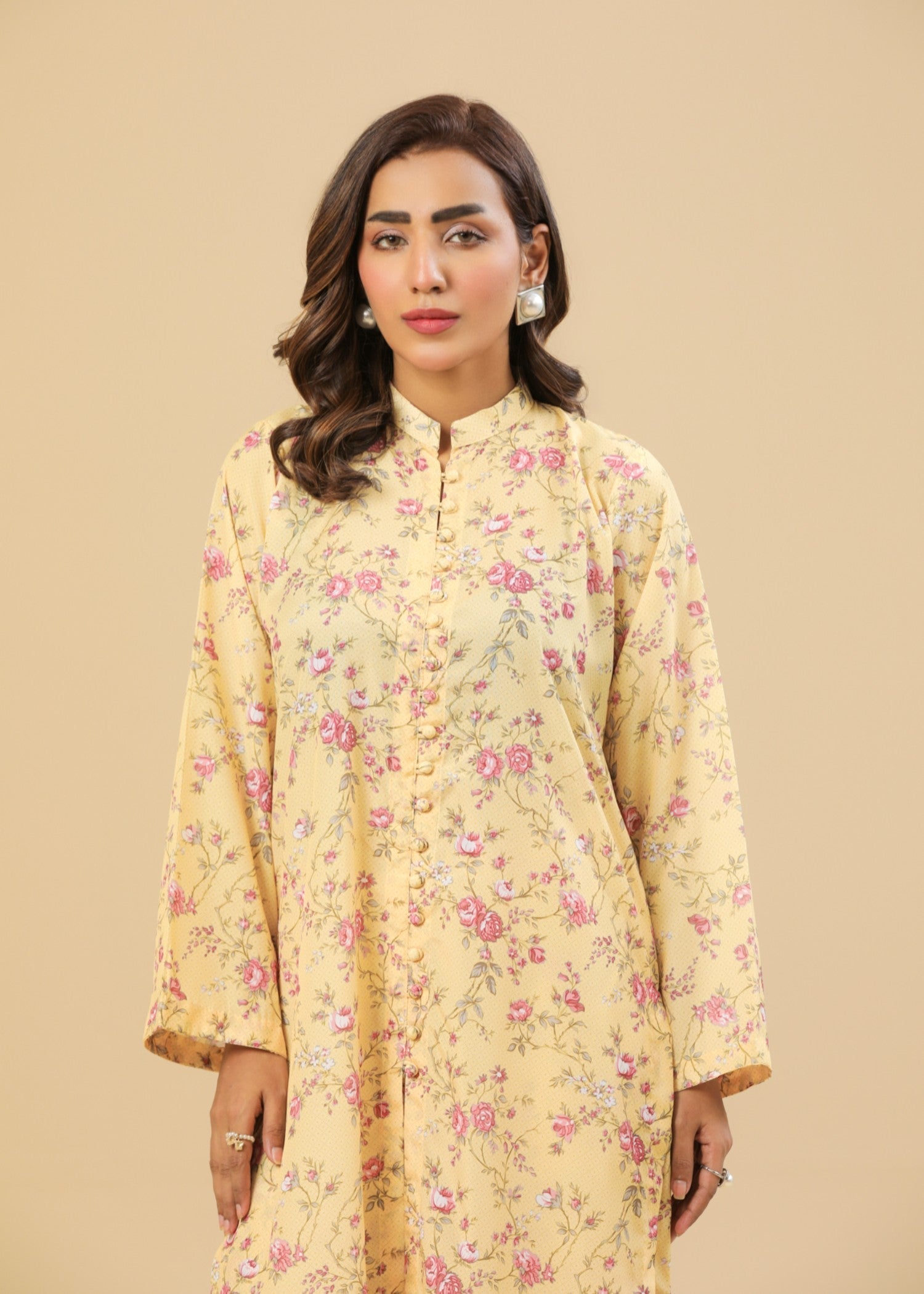 Zenyre Lemon Blossom Printed Set Women 2pcs