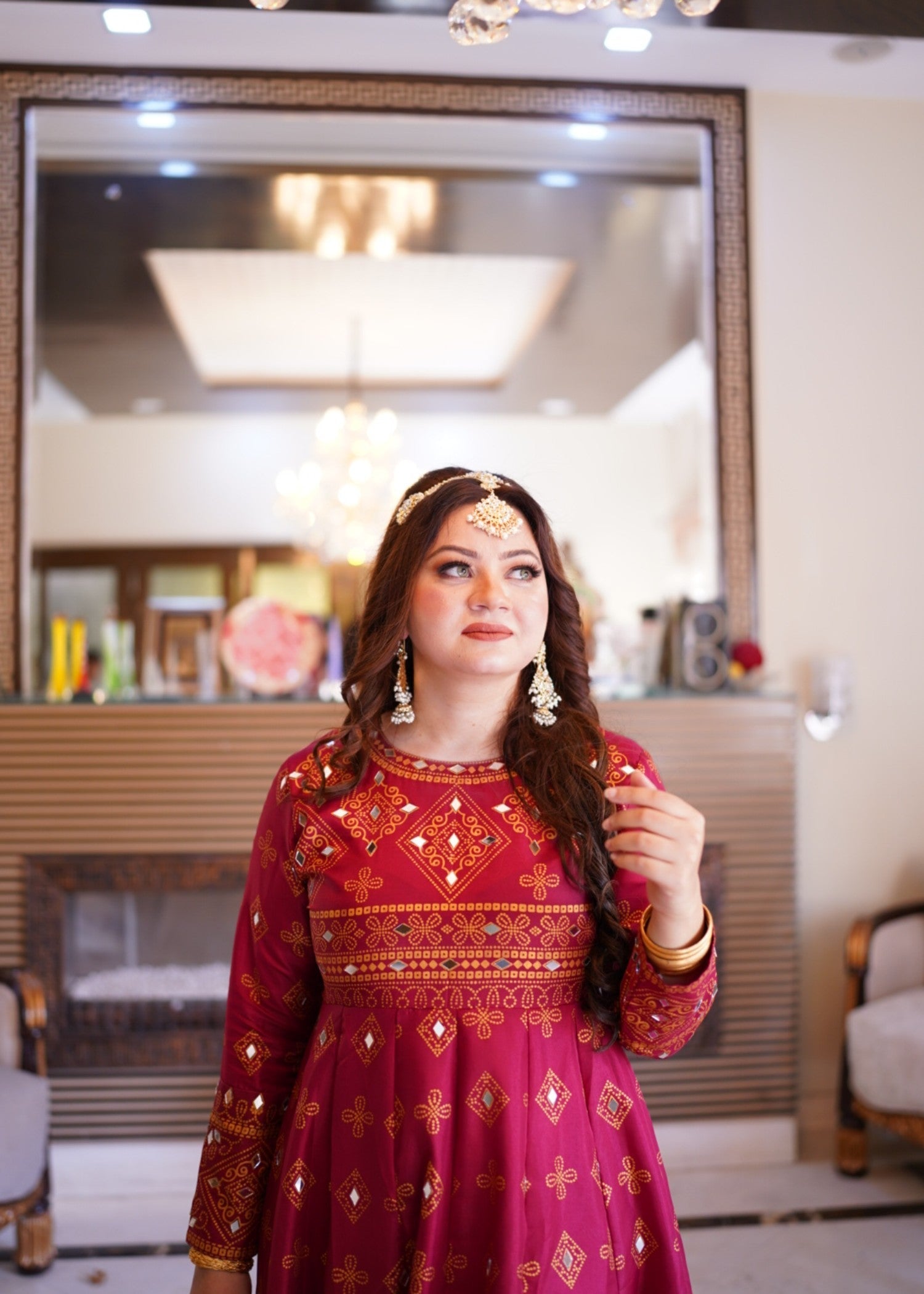 1 Virsapret R2 maroon Women 2pcs