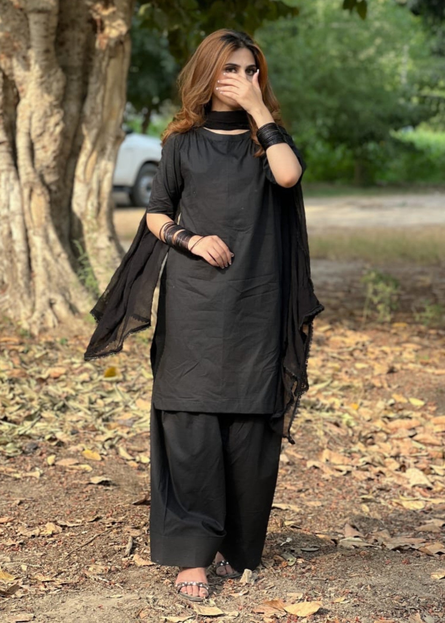 Bin Fatteh Fashion Kala Jora Women 2pcs