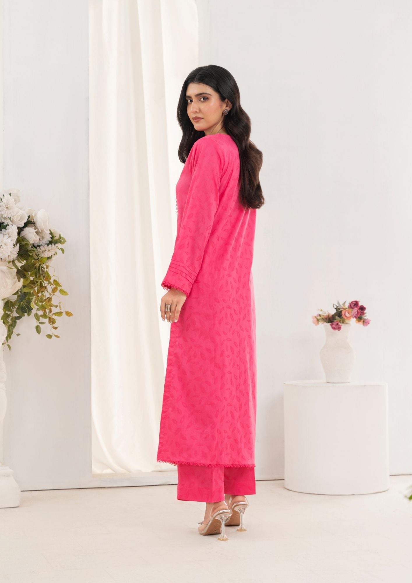 Yolo Pret Cotton Angrakh Set Rozana S25 0014 Women 2pcs