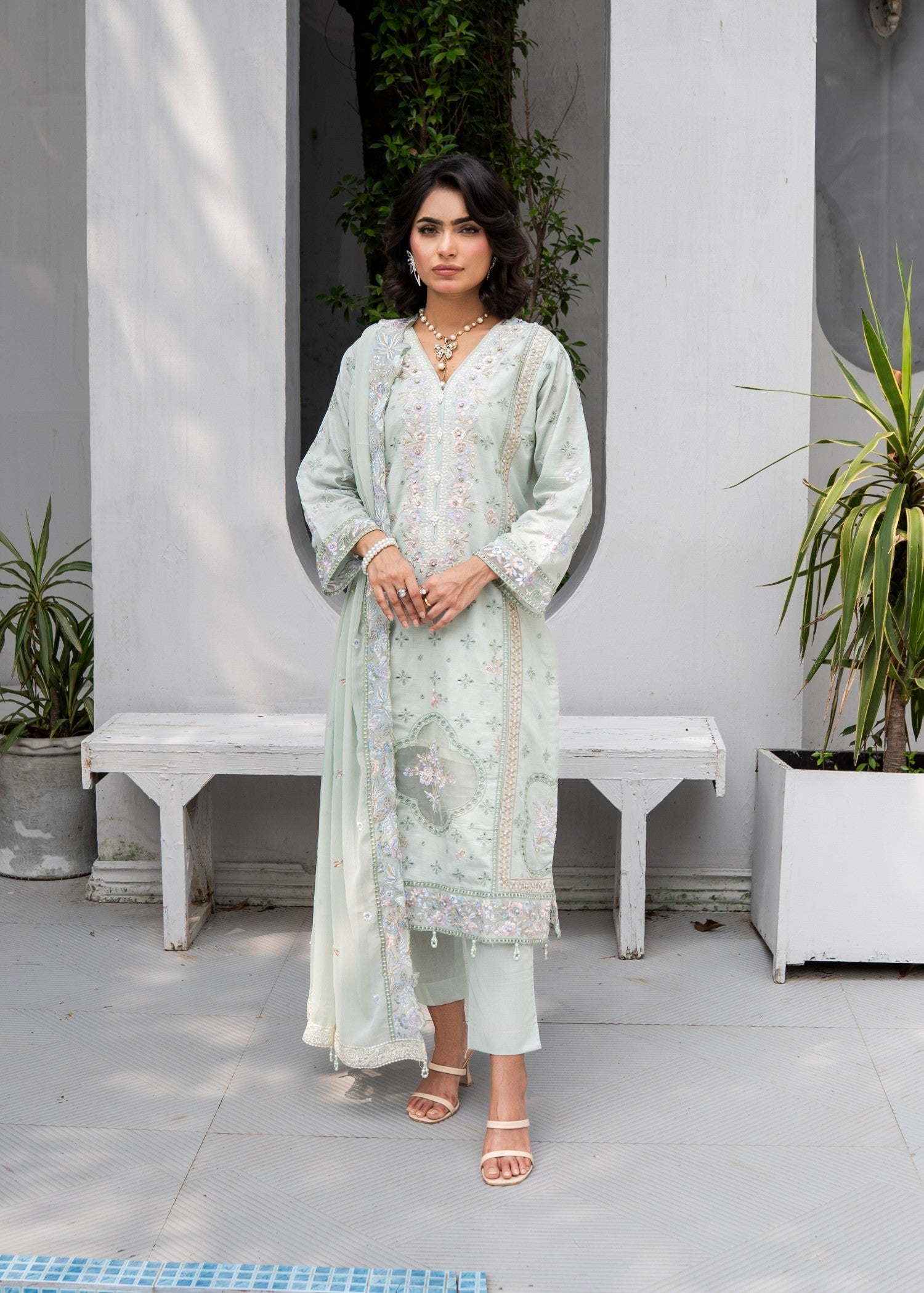 Zainab Fazlani Mist woven by Women 3pcs
