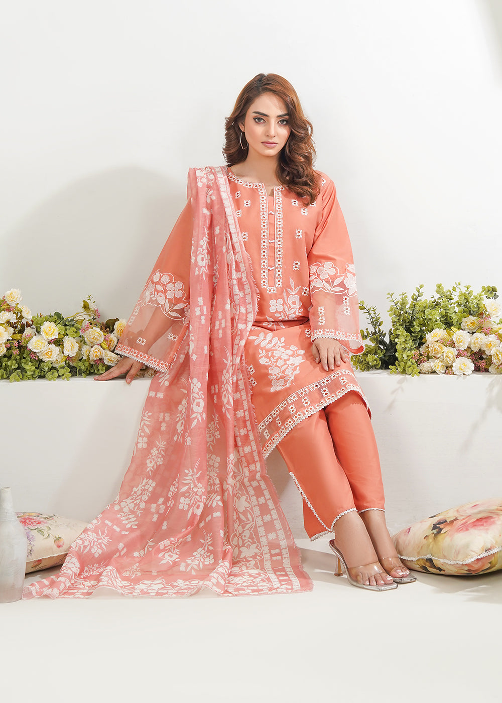 Elara Official Rosewood Charm Luxury Women 3pcs