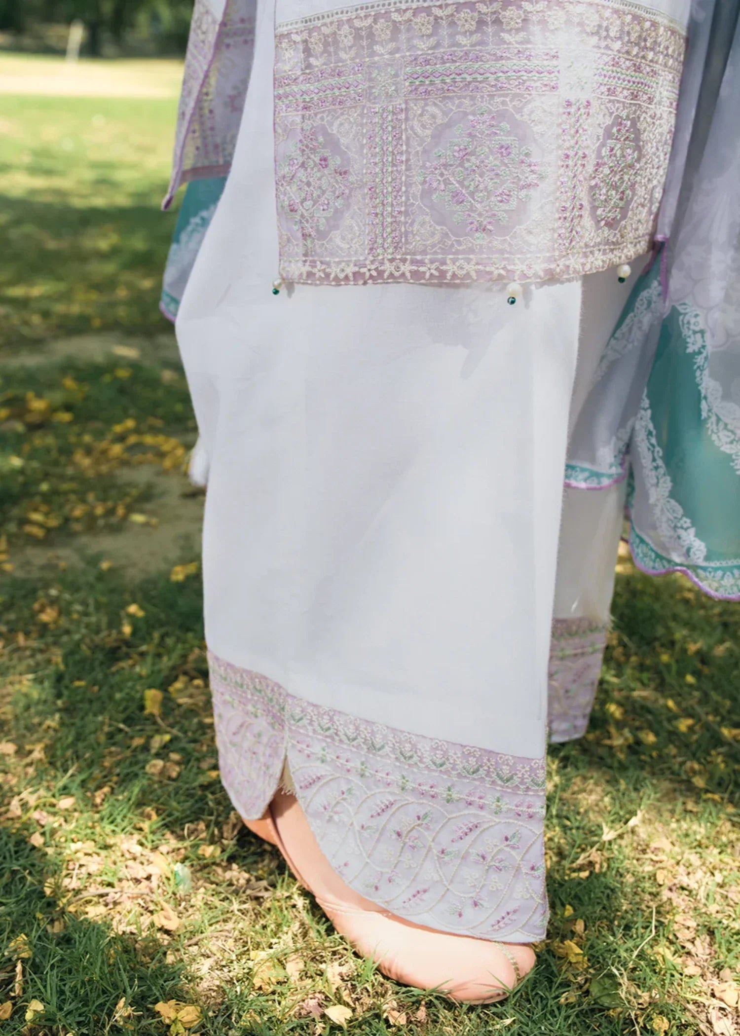 Hemstitch Pearl Petal Women 3pcs