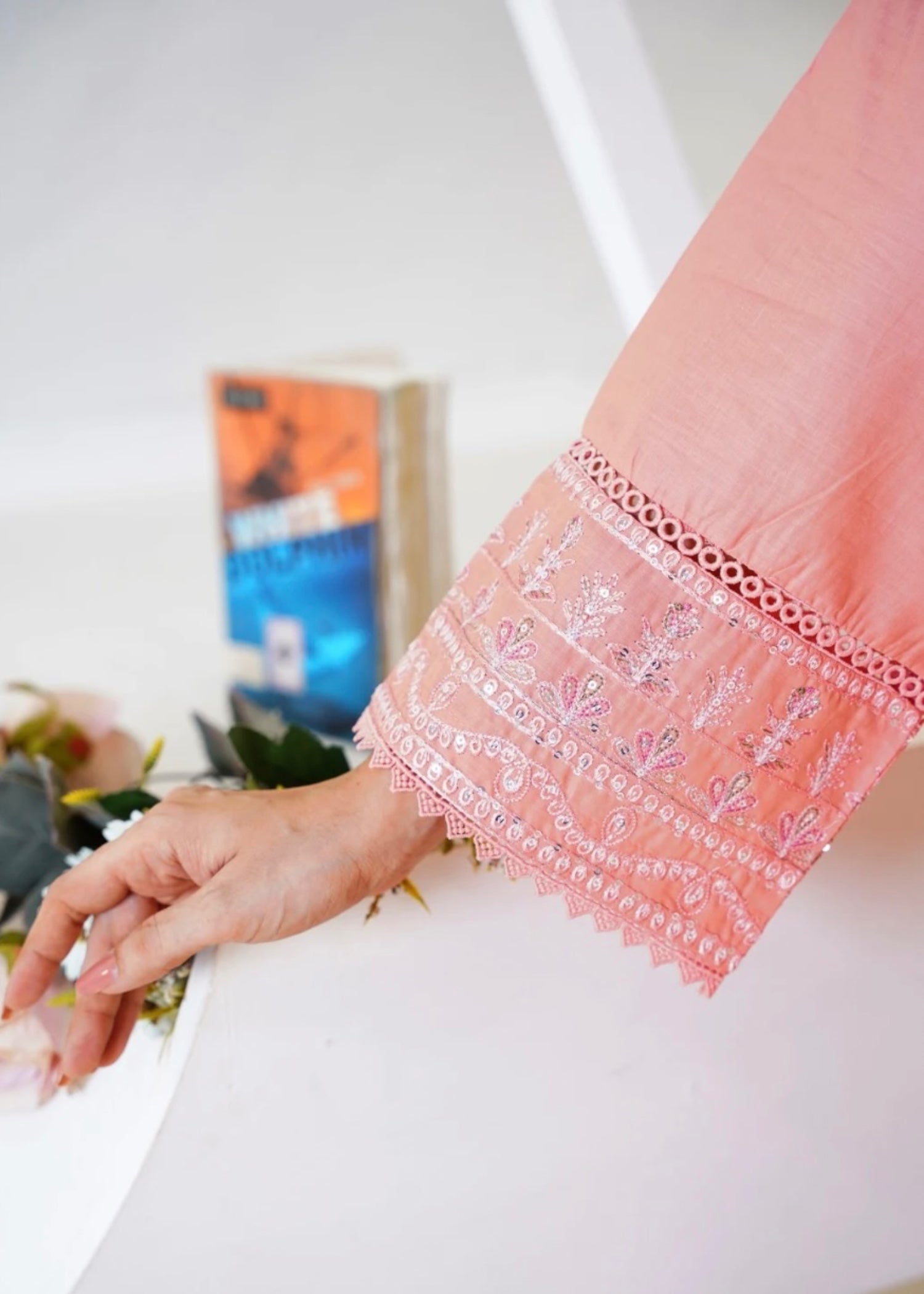 The Turkish Wear Sea Shell Pink Set Women 2pcs