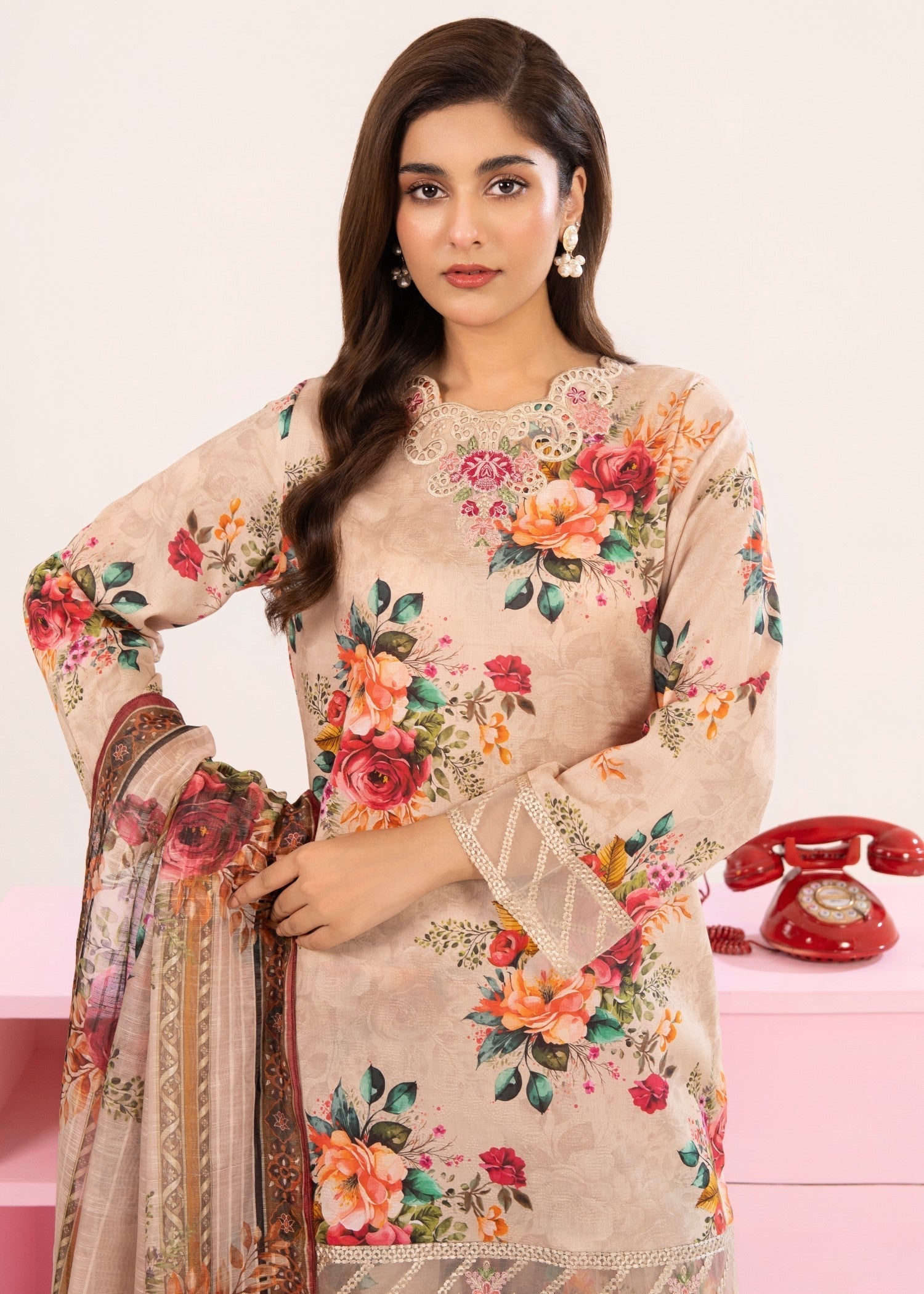 Sahibas By Mirza Basma Skin Women 3pcs