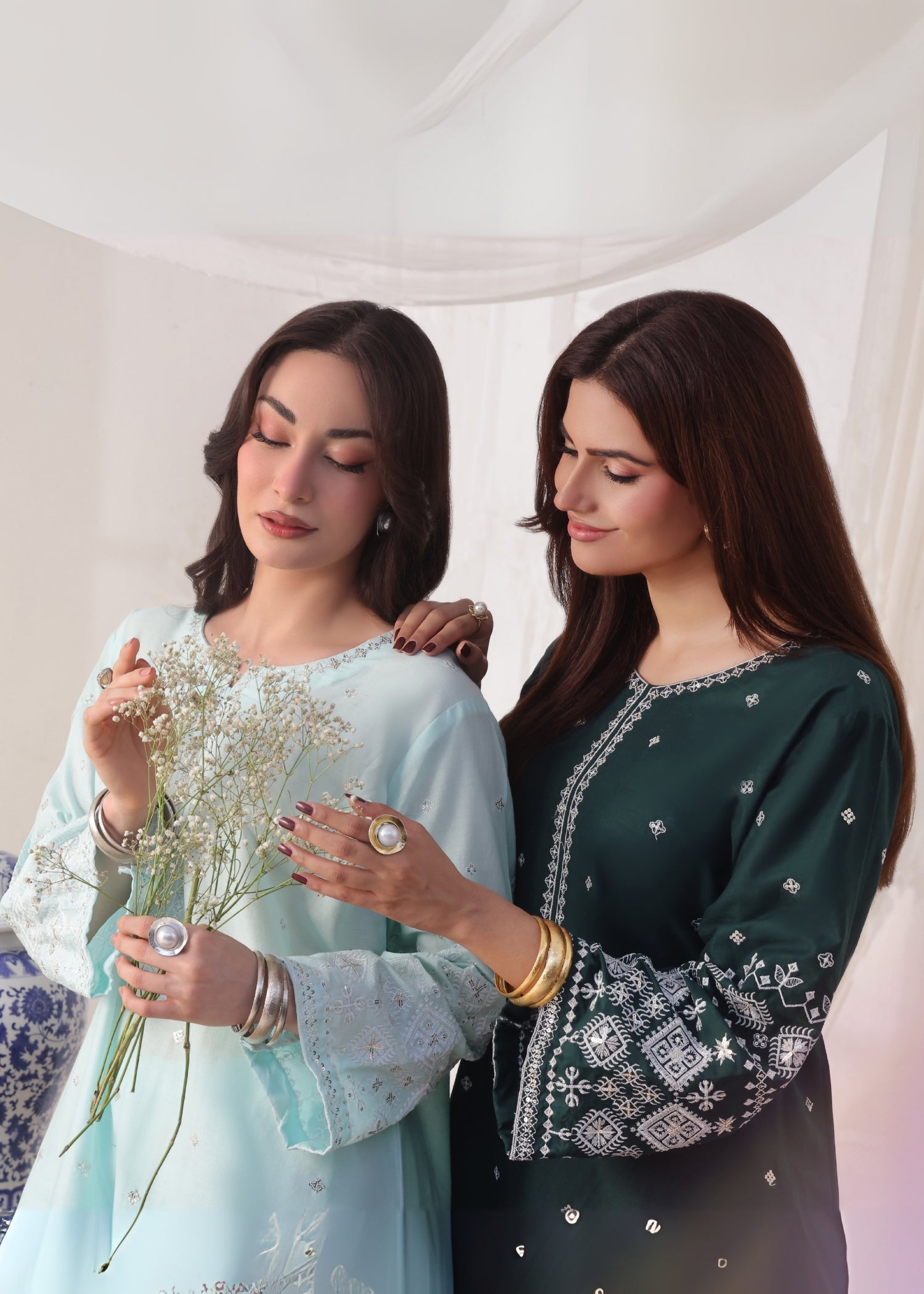 Ayra Pret Aks Ice Blue Women 2pcs