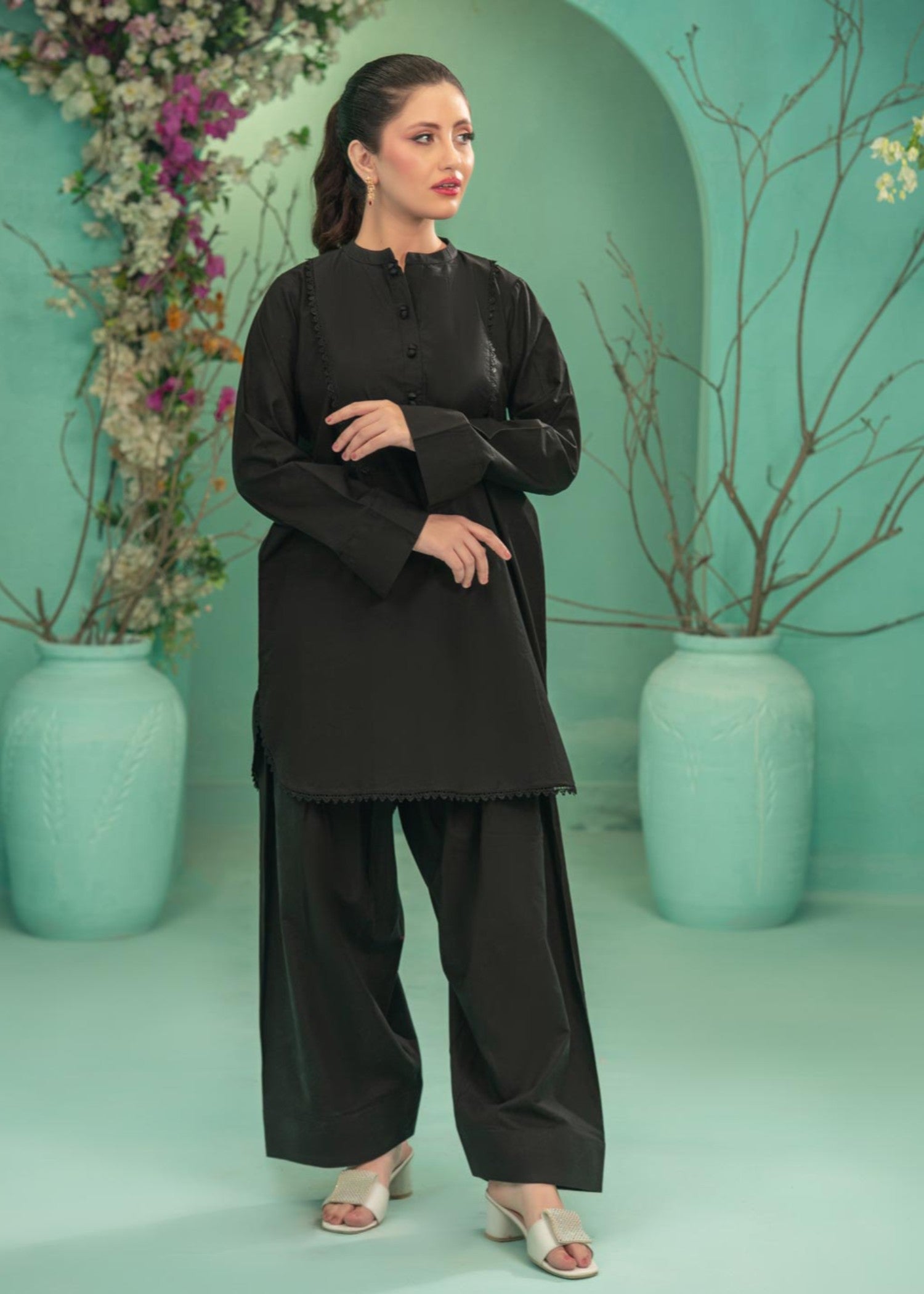 Tng (The Next Generation) Farshi | | Black Women 2pcs