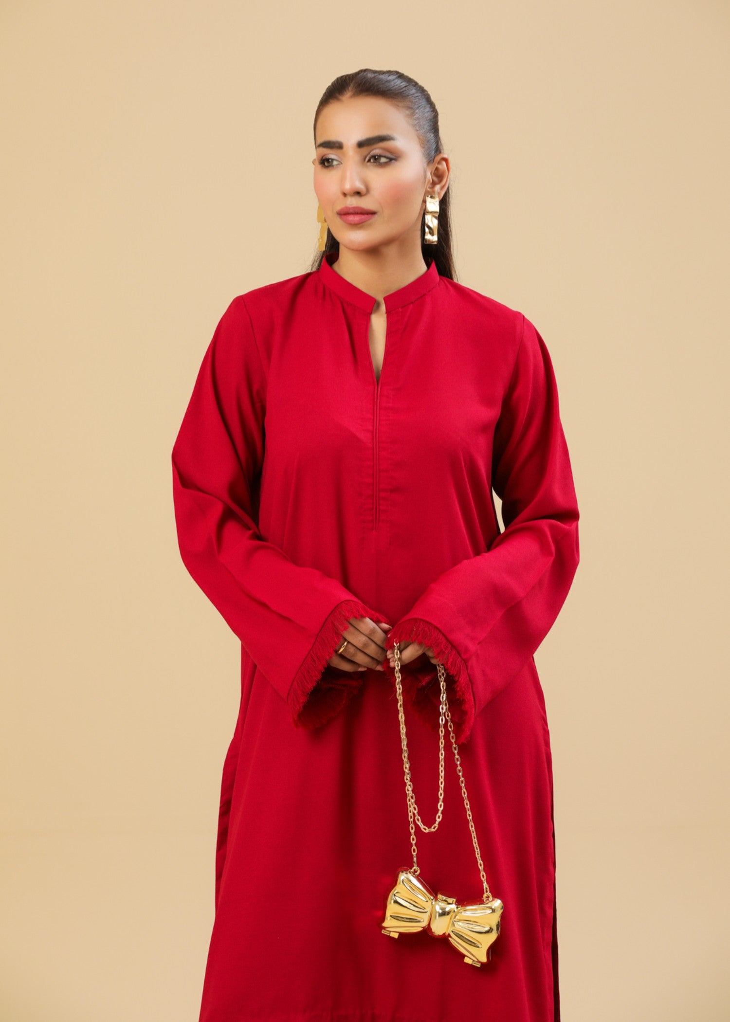 Zenyre Marooon Aura Solid Set Women 2pcs