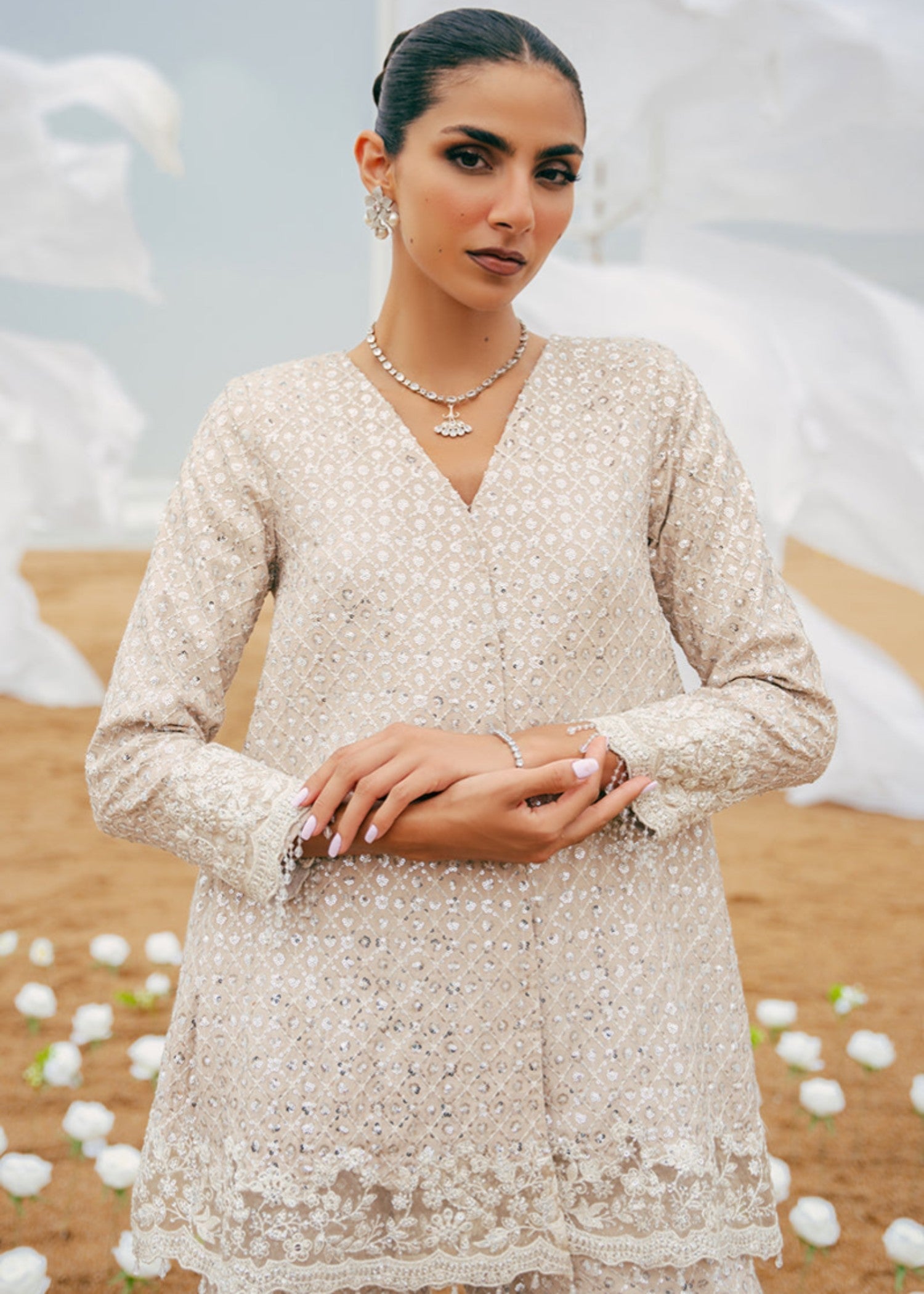 Cross Stitch SCINTILLATING CRYSTAL 0124RTWWED0102 Women 2pcs