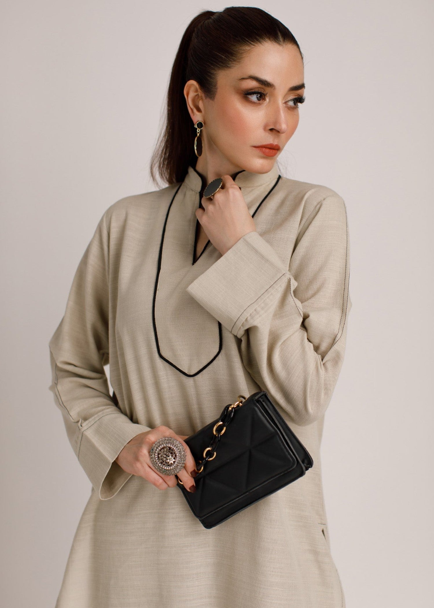 Peach Republic Saga Khaddar Suit Women 2pcs