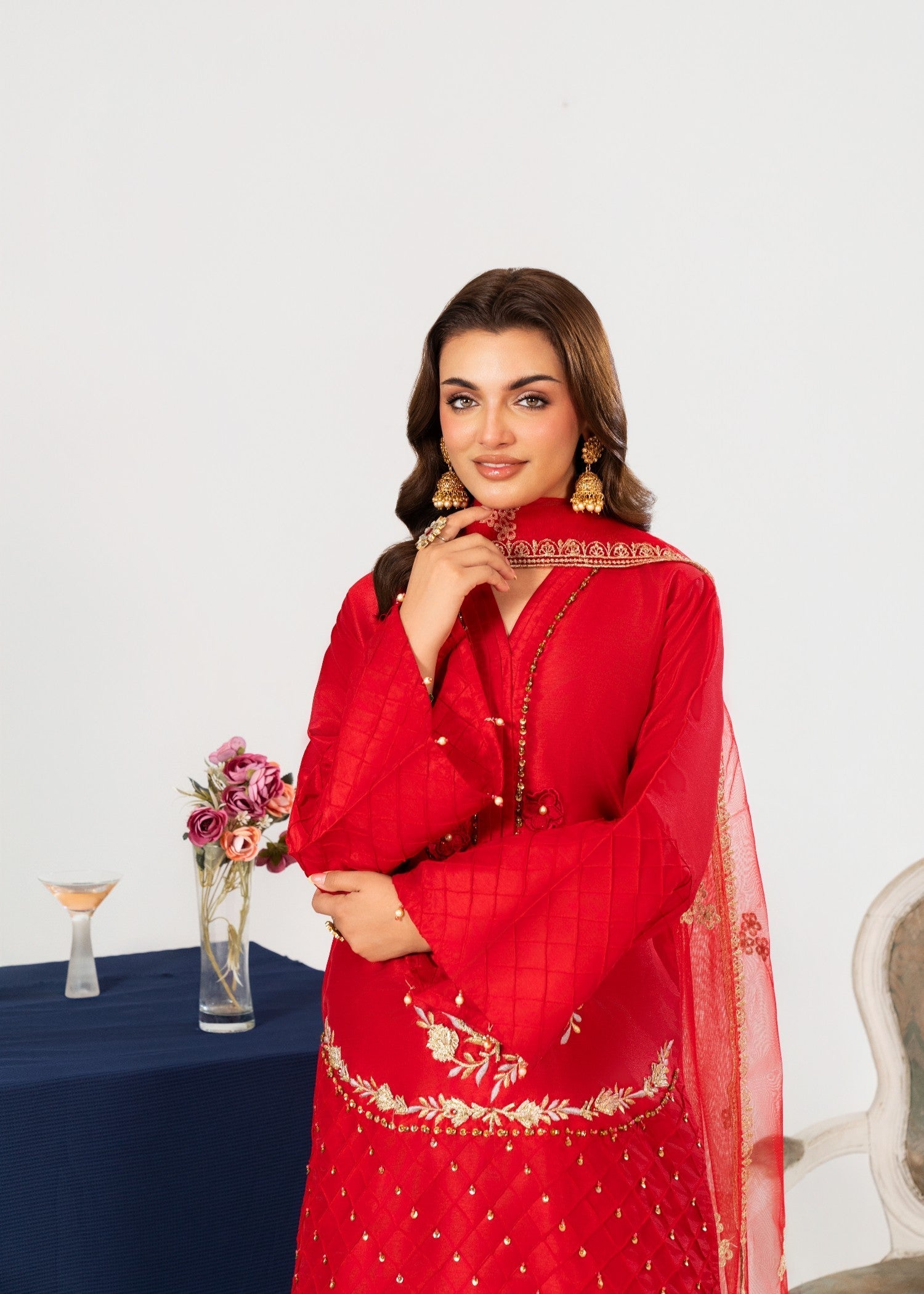 Kamli Kurta Set 02 Women 3pcs