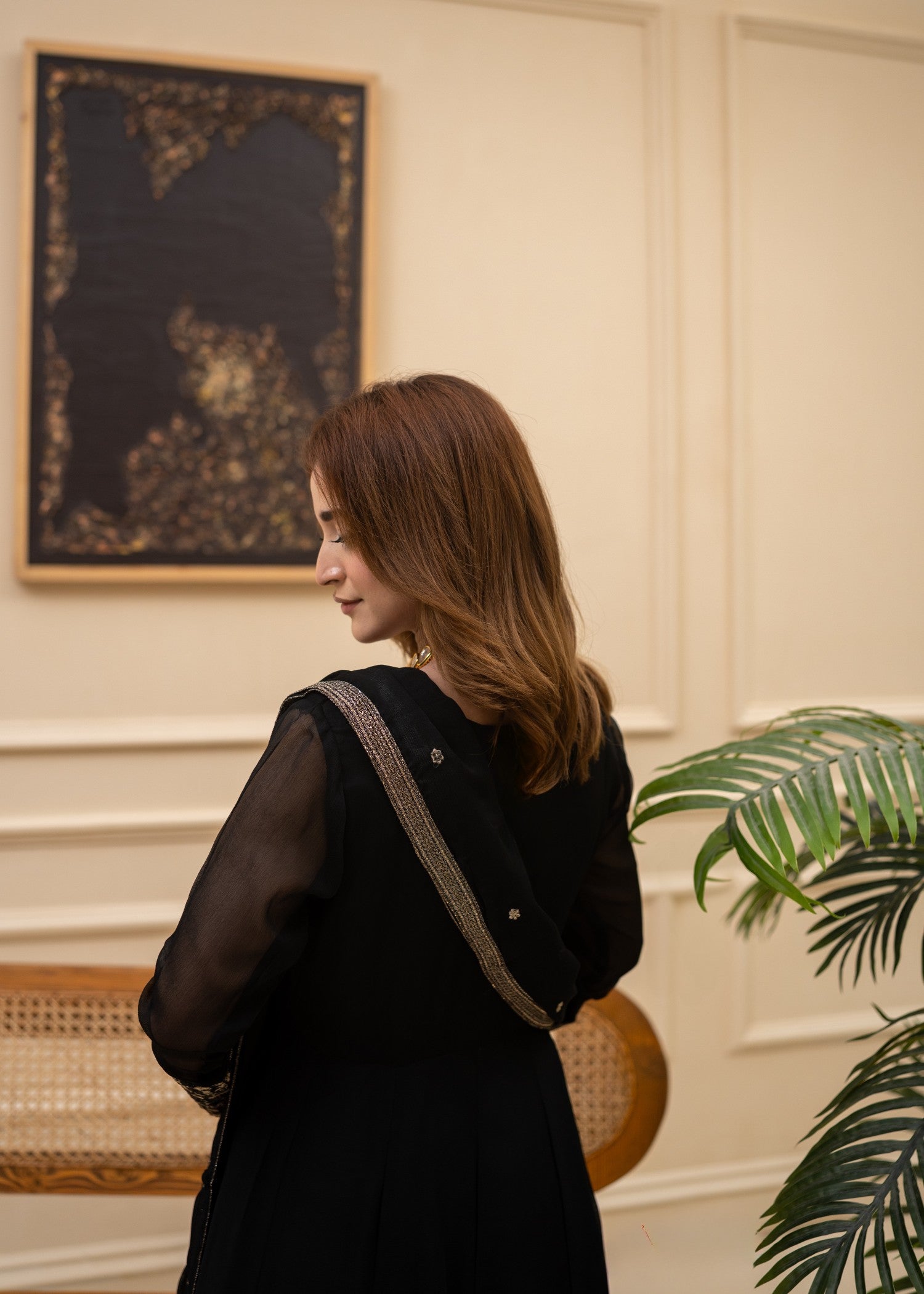 Alyssa BLACK MAXI ALL304 Women 3pcs