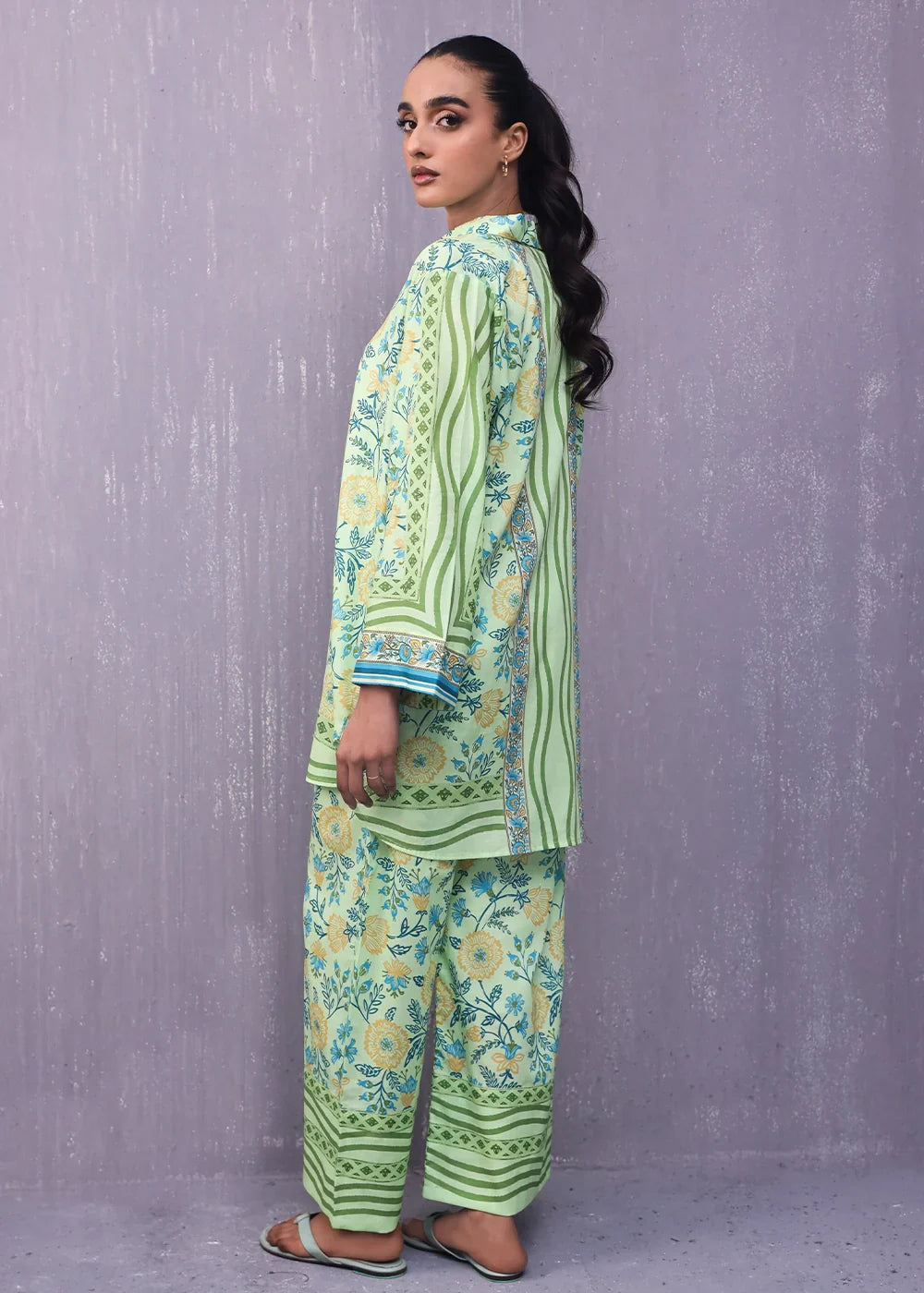 Rashid Textile Stitched Digitally Printed Lawn 1021 Women 2pcs