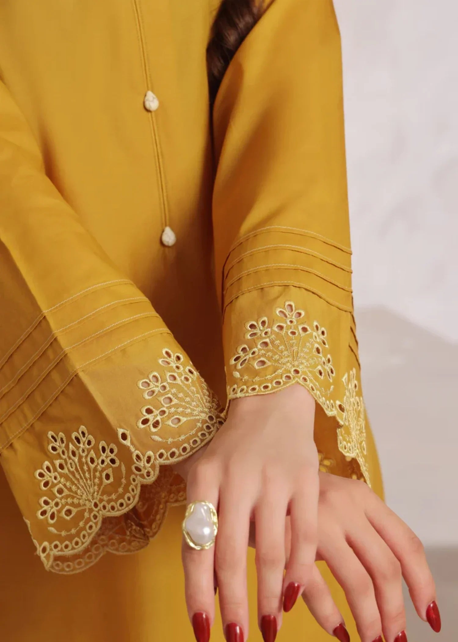 Luxeurs Dusk Embroidered Lawn Dress Women 2pcs