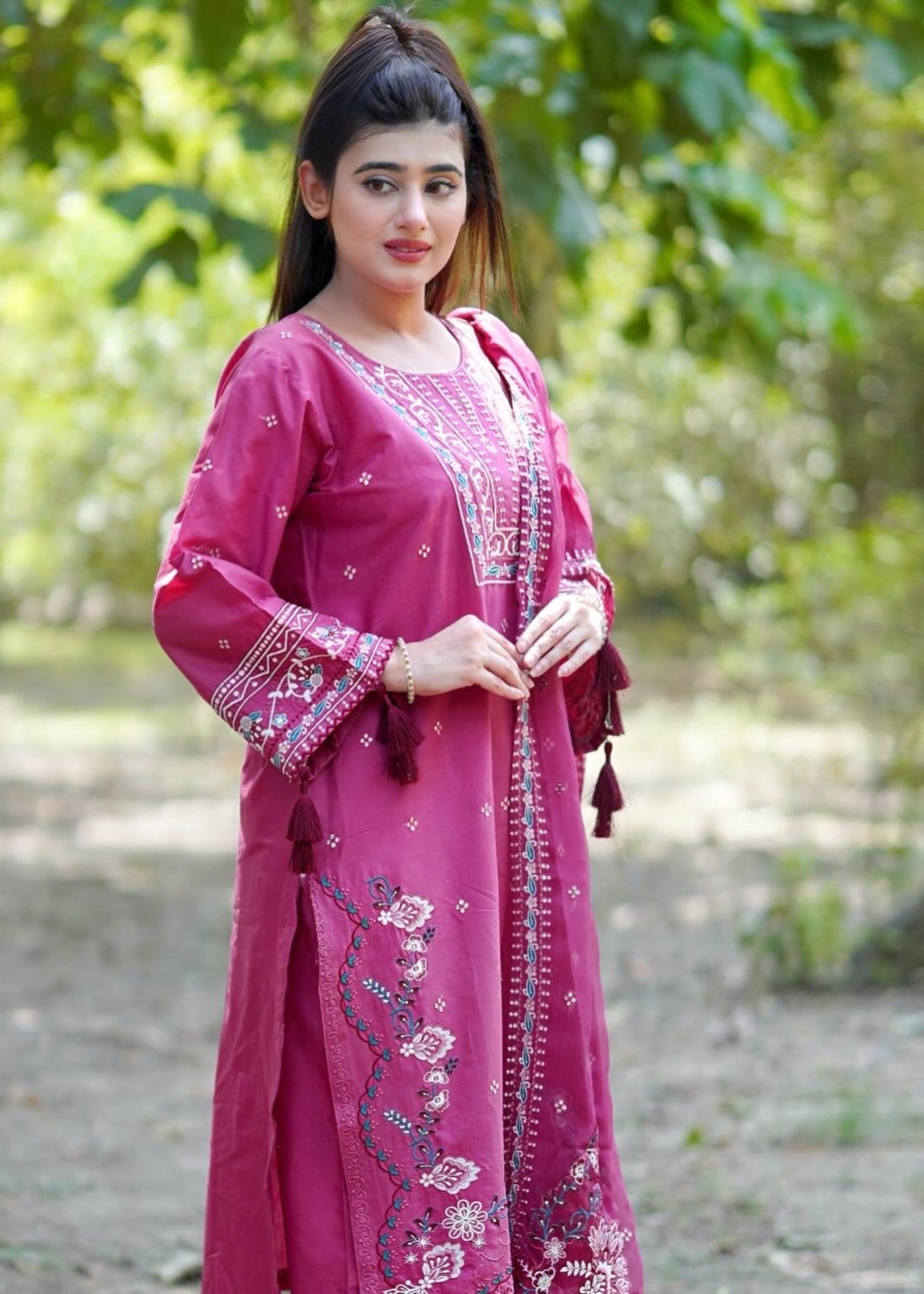 Chaudhary Arts Alishah Embroidered Women 3pcs