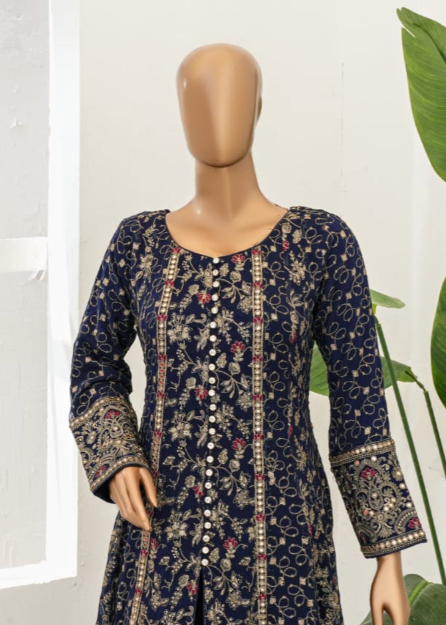 Ahmed Creations RIMSHA BLUE Women 3pcs