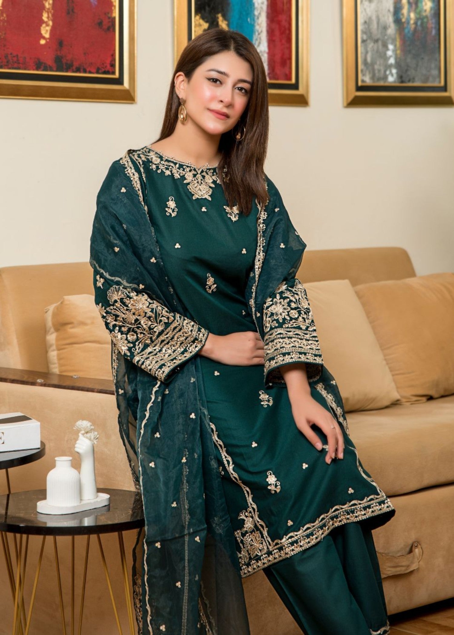 Alfatah Pret Embroidered Lawn ZAUQ S25 0020 Women 3pcs