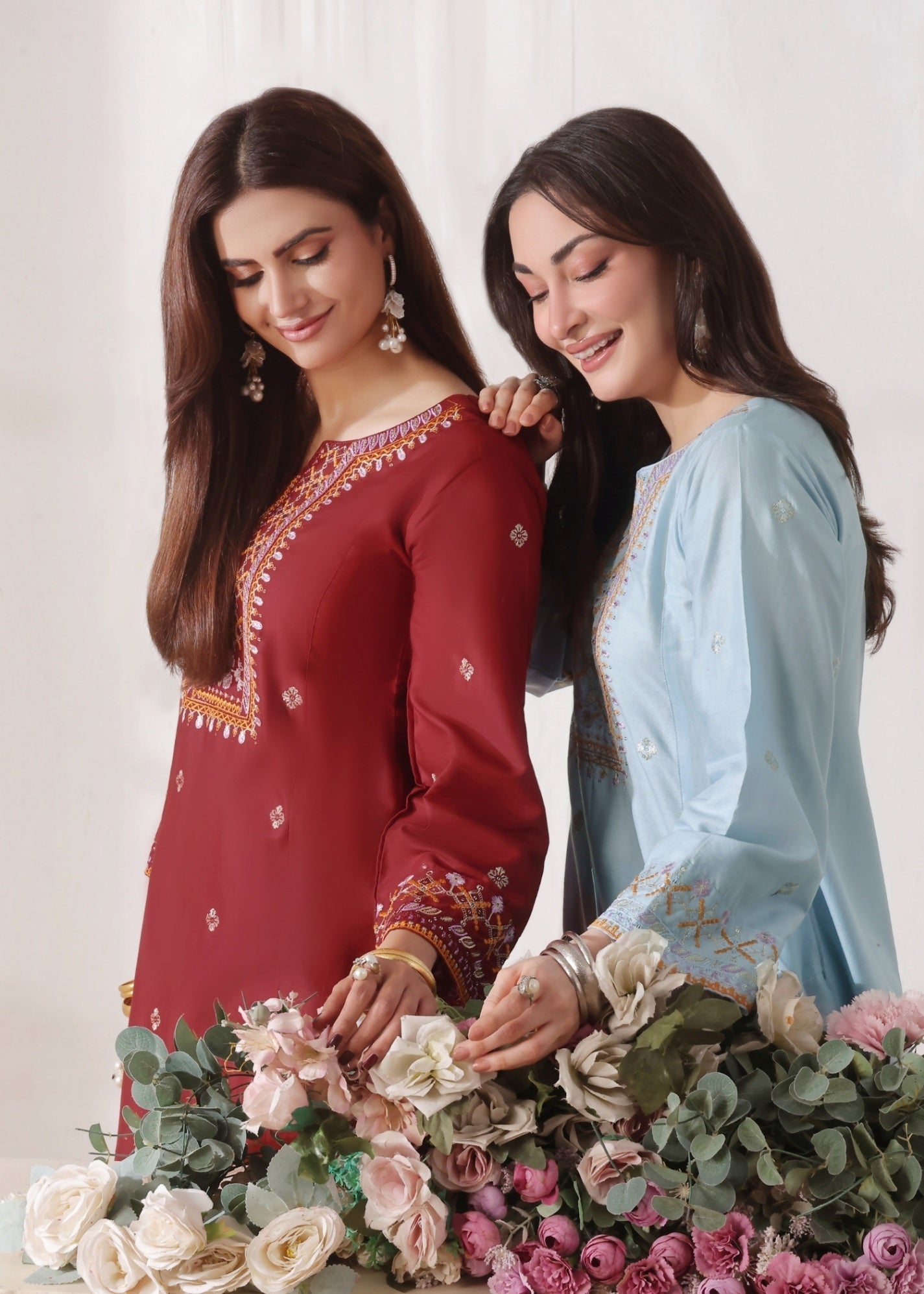 Ayra Pret Sehar Maroon Women 2pcs