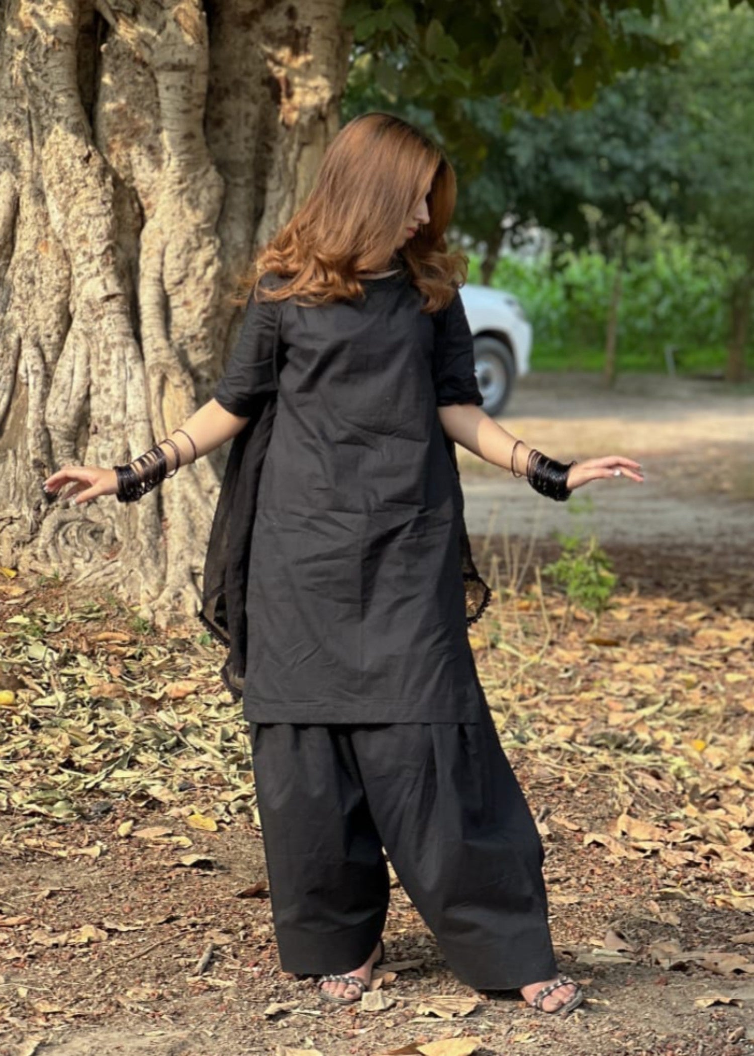 Bin Fatteh Fashion Kala Jora Women 2pcs