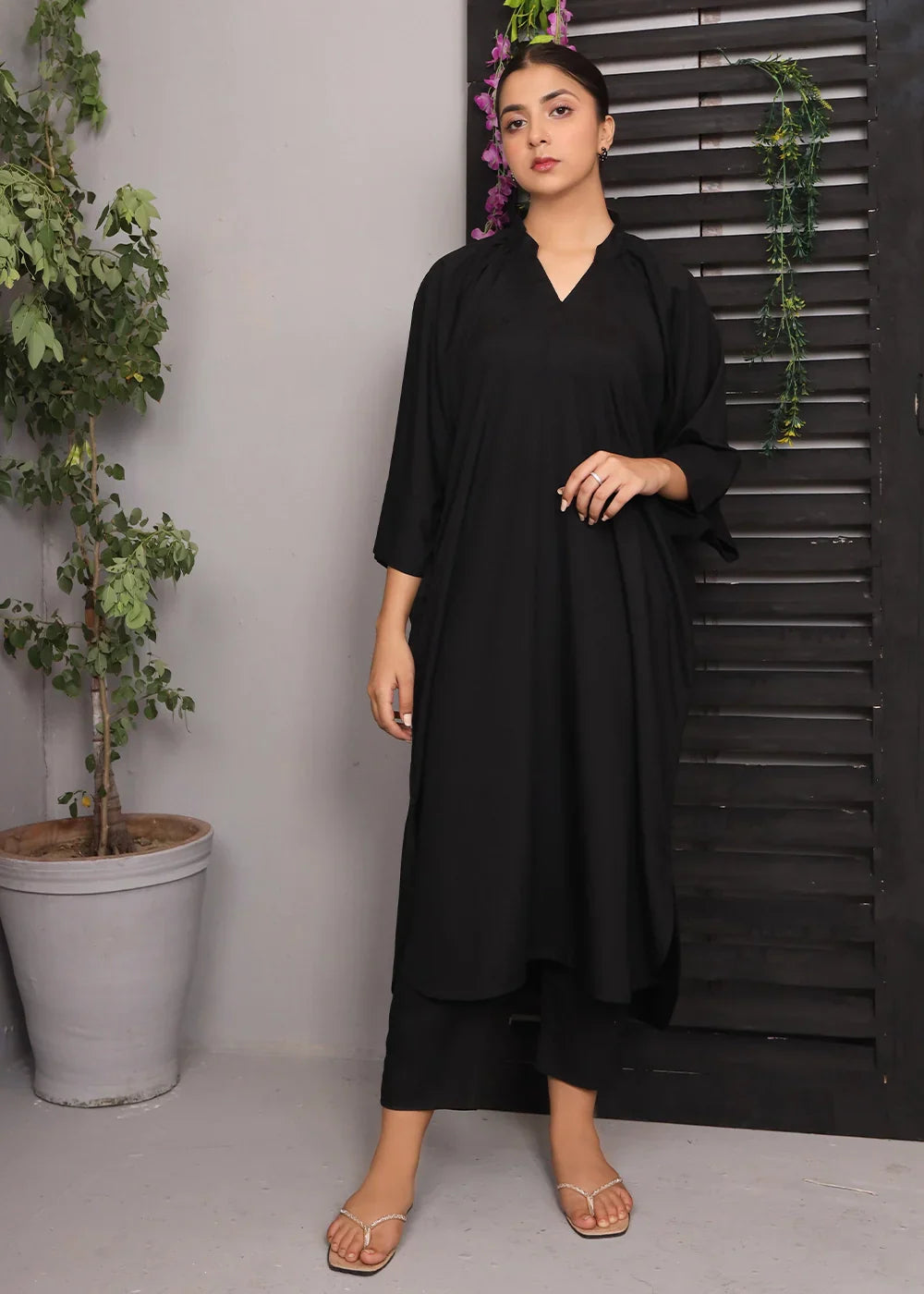 Rashid Textile Stitched – Solid Co ord – 1014 Women 2pcs