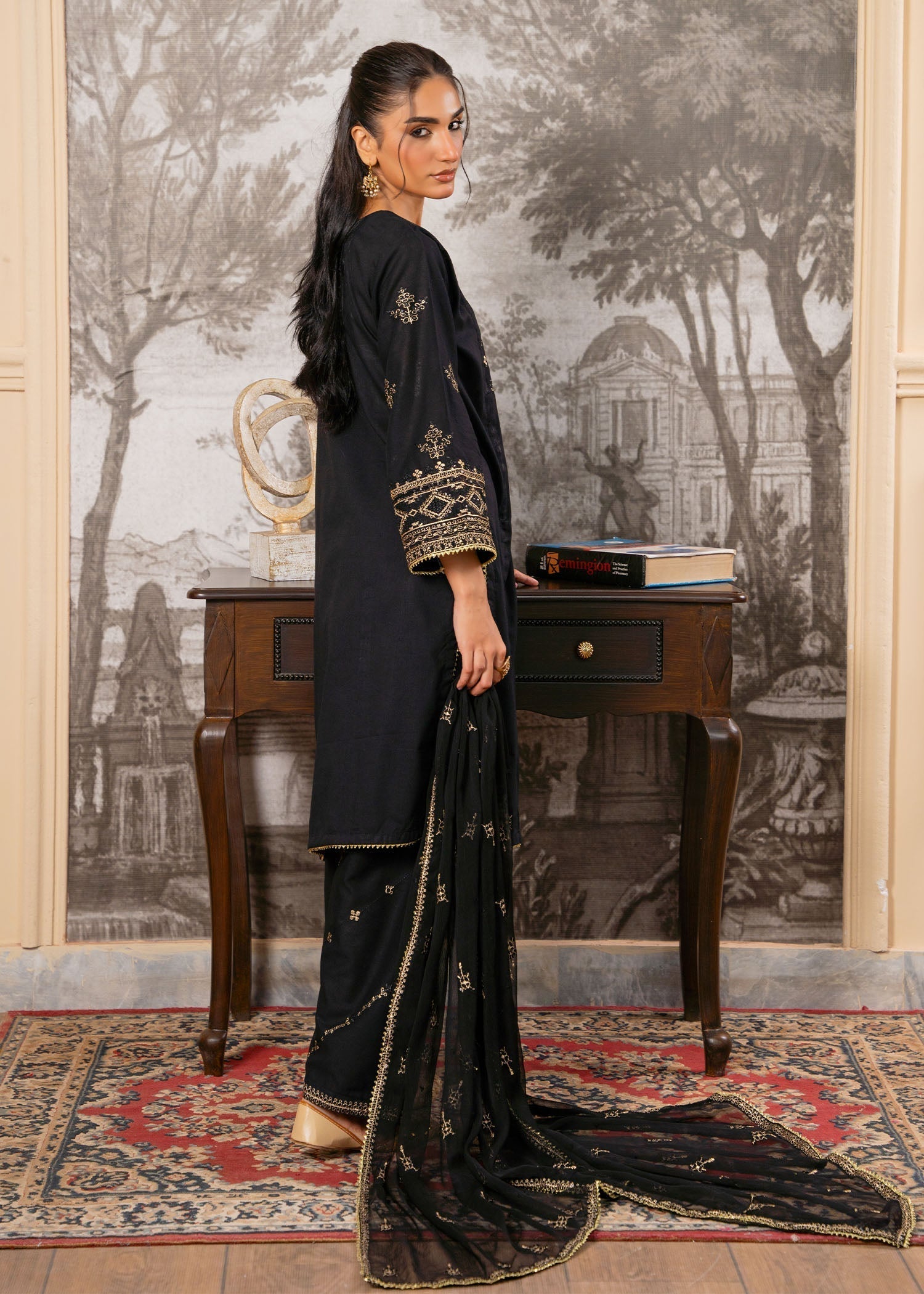 Momin Online Midnight Grace Women 3pcs