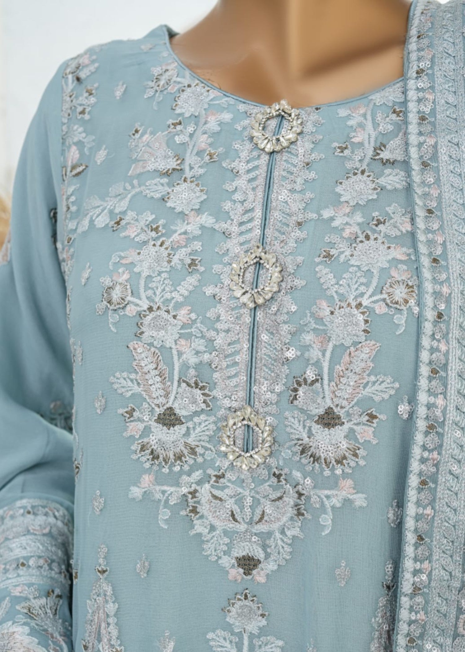 Ahmed Creations MAHROSH DUCK EGG Women 3pcs