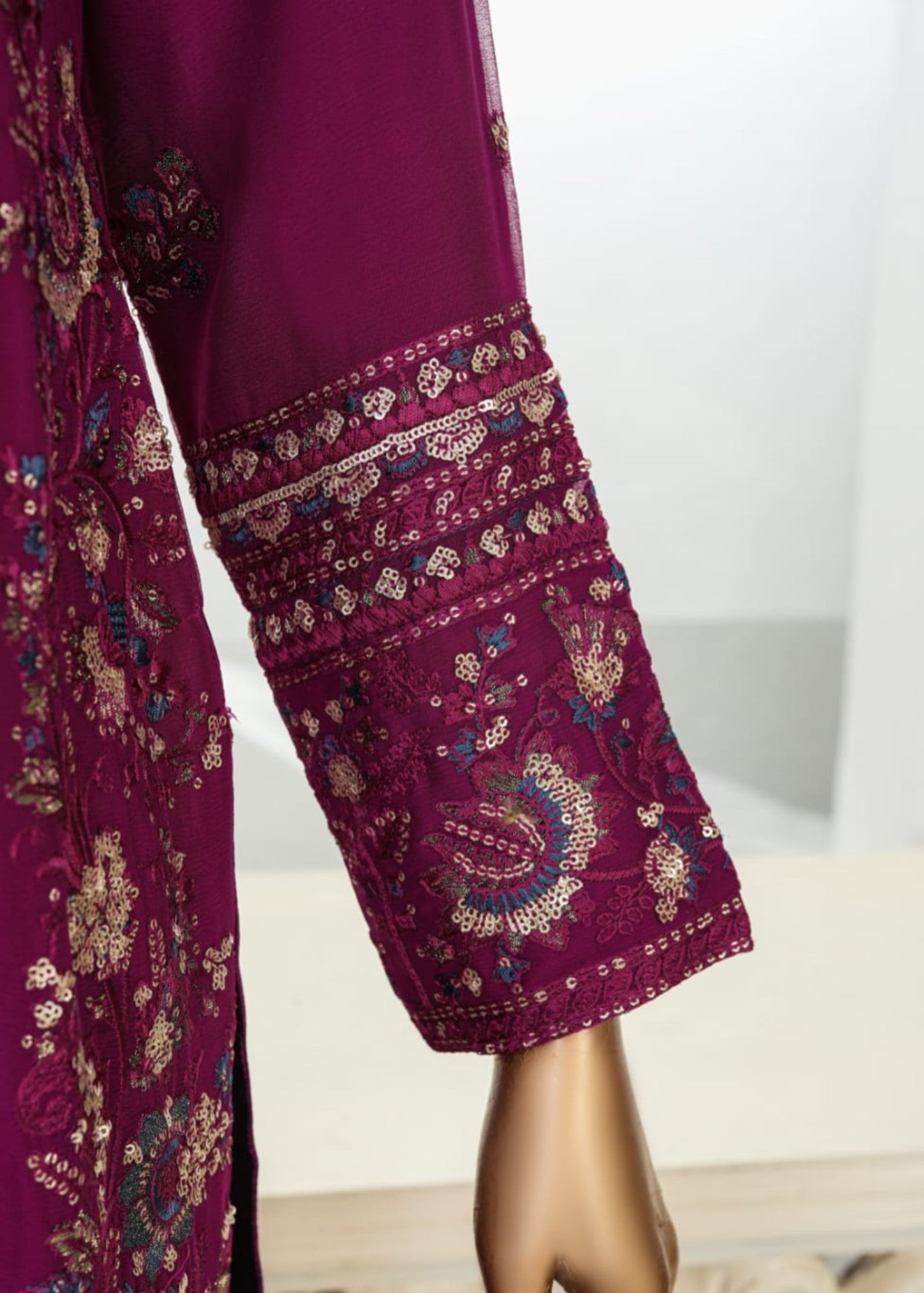 Ahmed Creations MAHROSH MAGENTA Women 3pcs