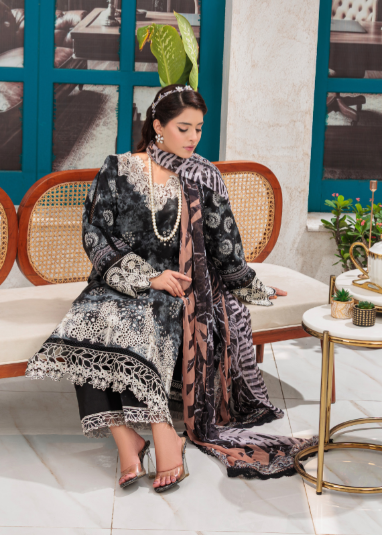 Huma Gul Midnight Veil HG 106 Women 3pcs